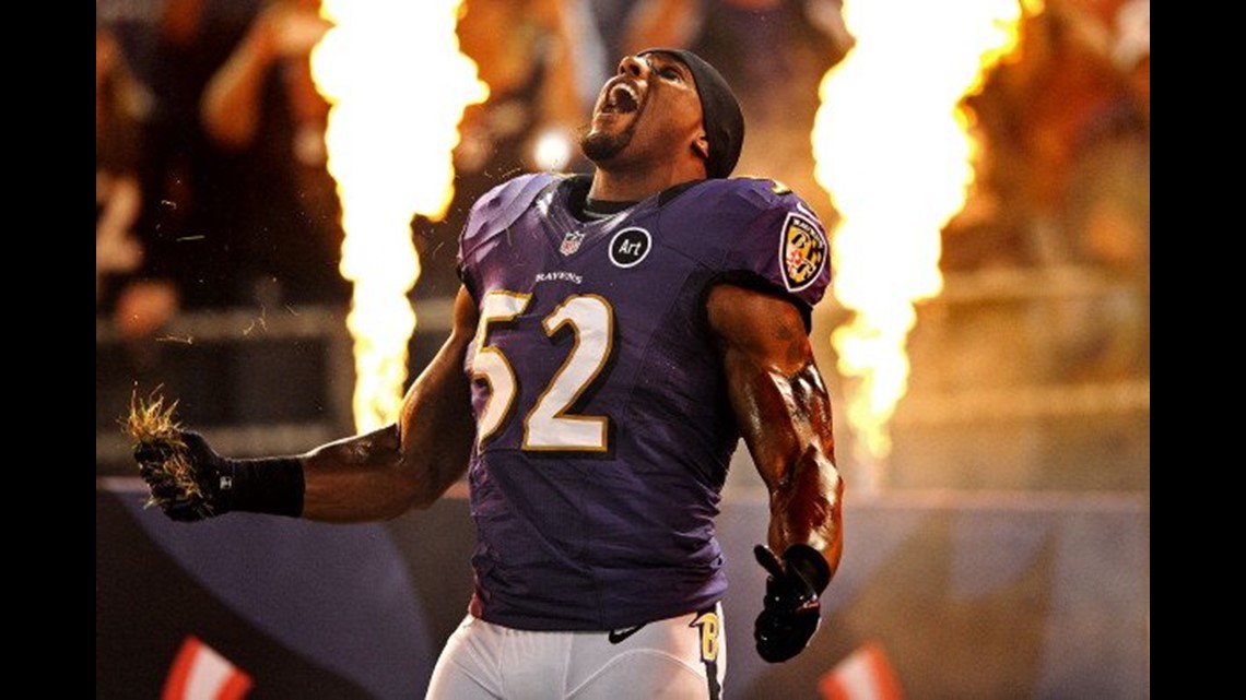 Ravens honor Ray Lewis in his last game at M&T Bank Stadium 