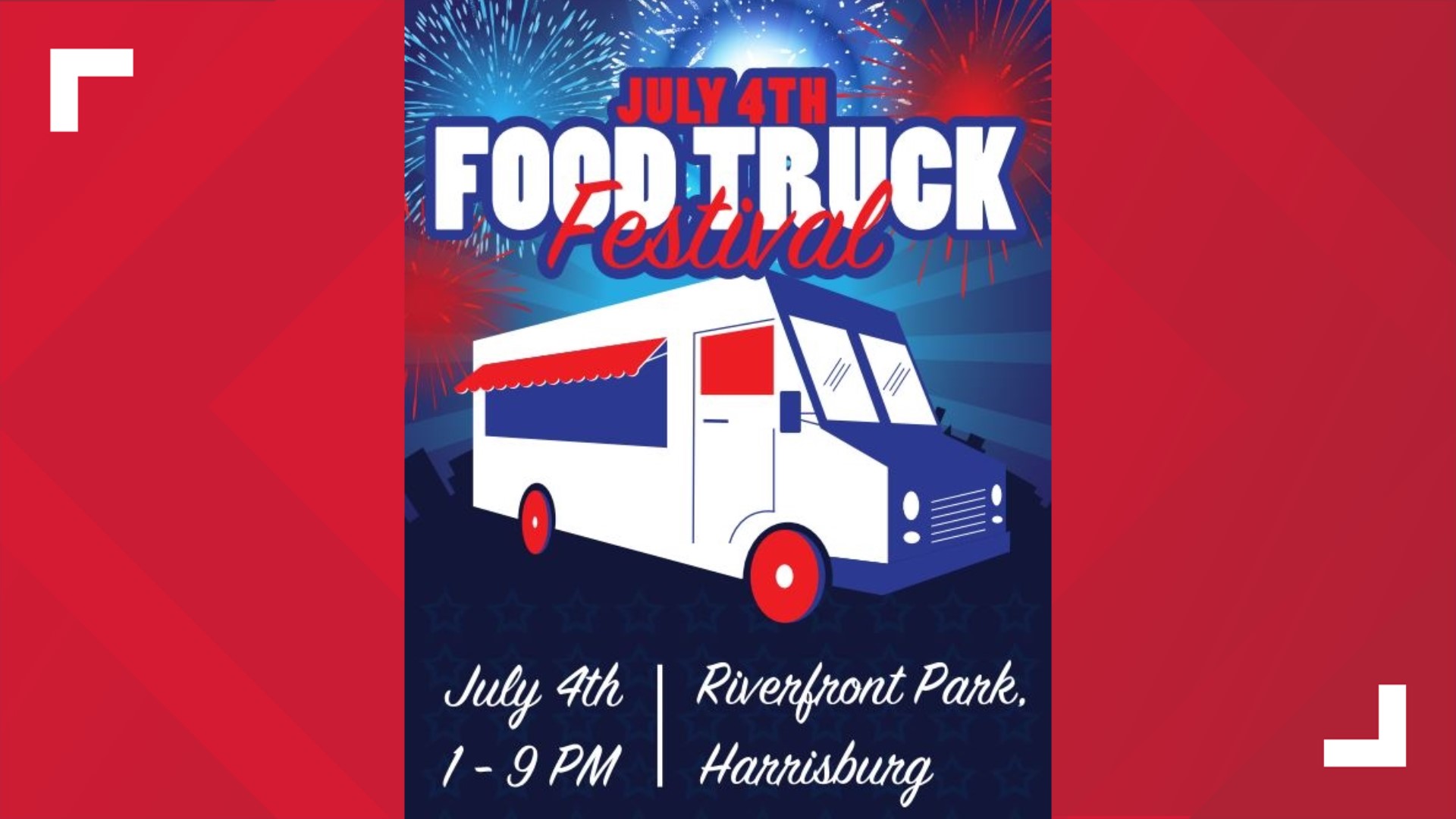 Harrisburg officials release additional details on July 4th Food Truck