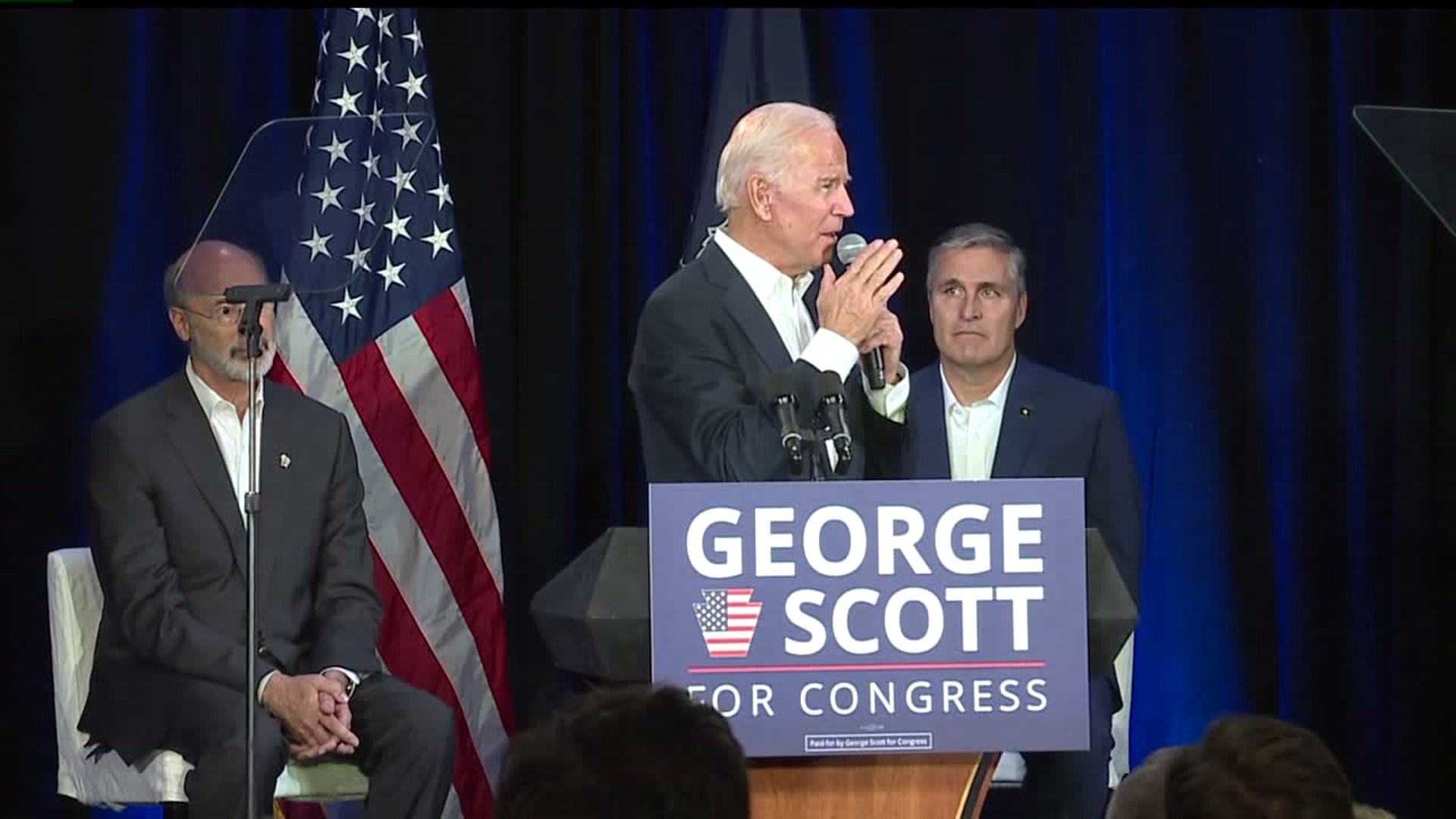 Former Vice President Joe Biden stops in Harrisburg for a Get Out the Vote rally