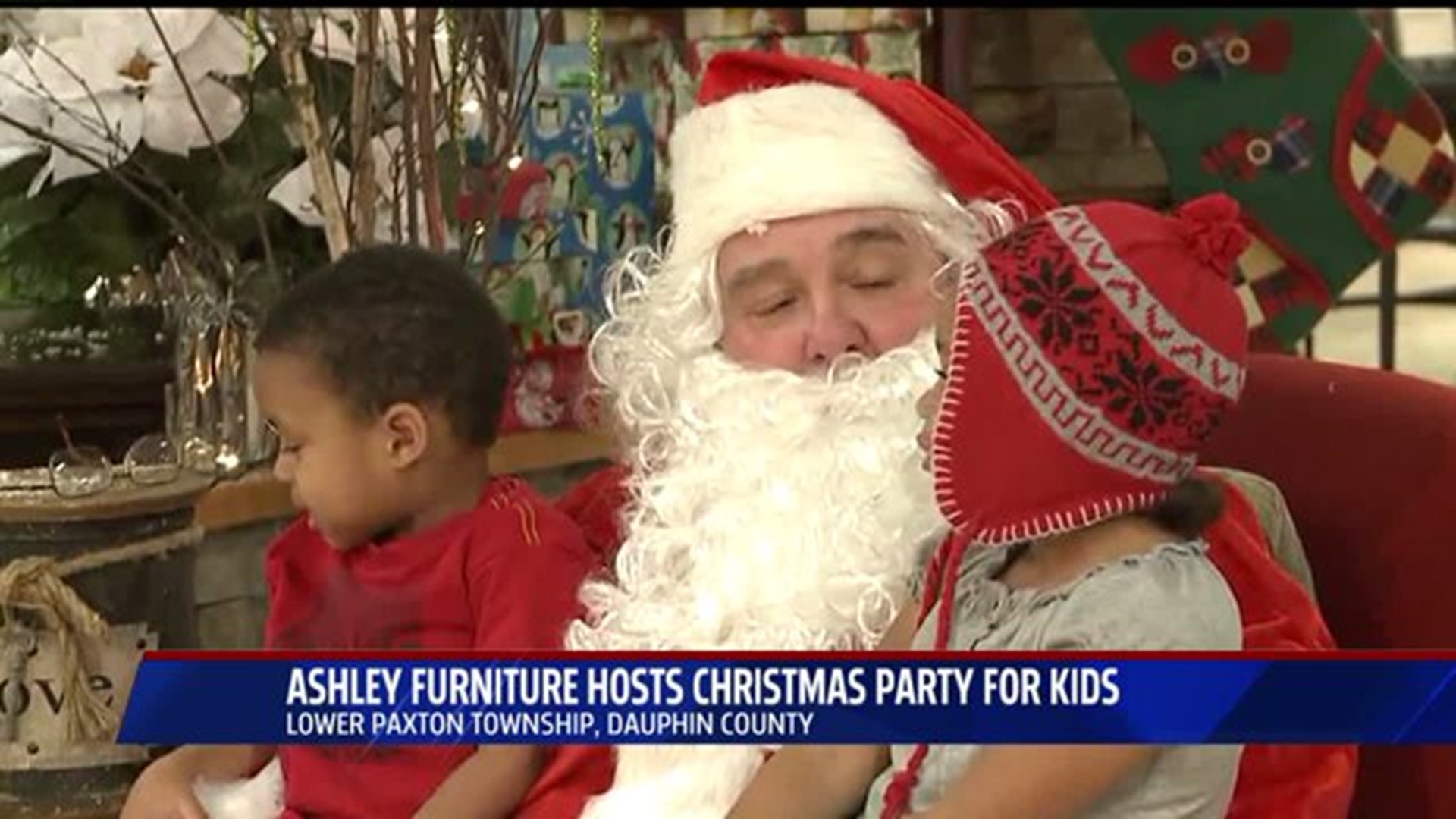 Ashley Furniture Homestores hosts Christmas party for local kids in need