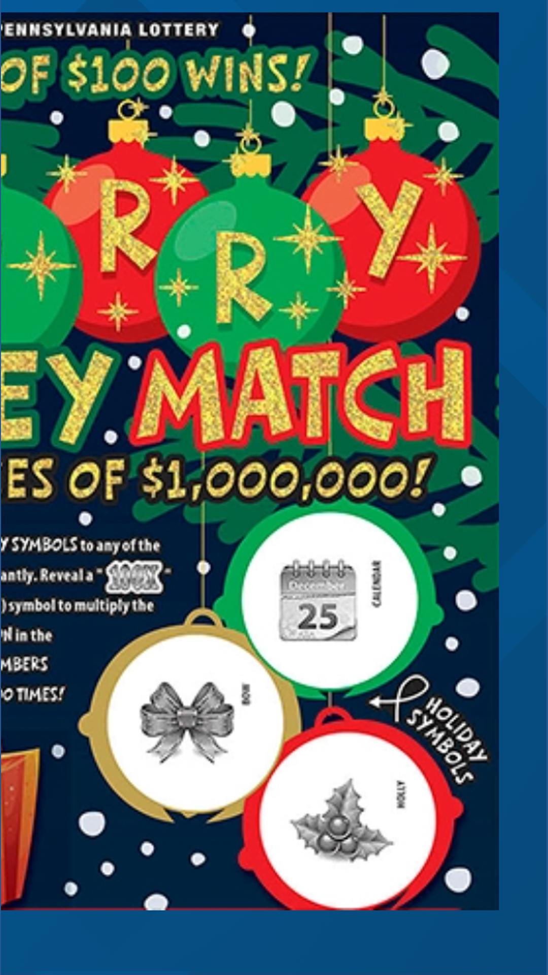 $1M-winning Lottery scratch-off ticket sold at York convenience