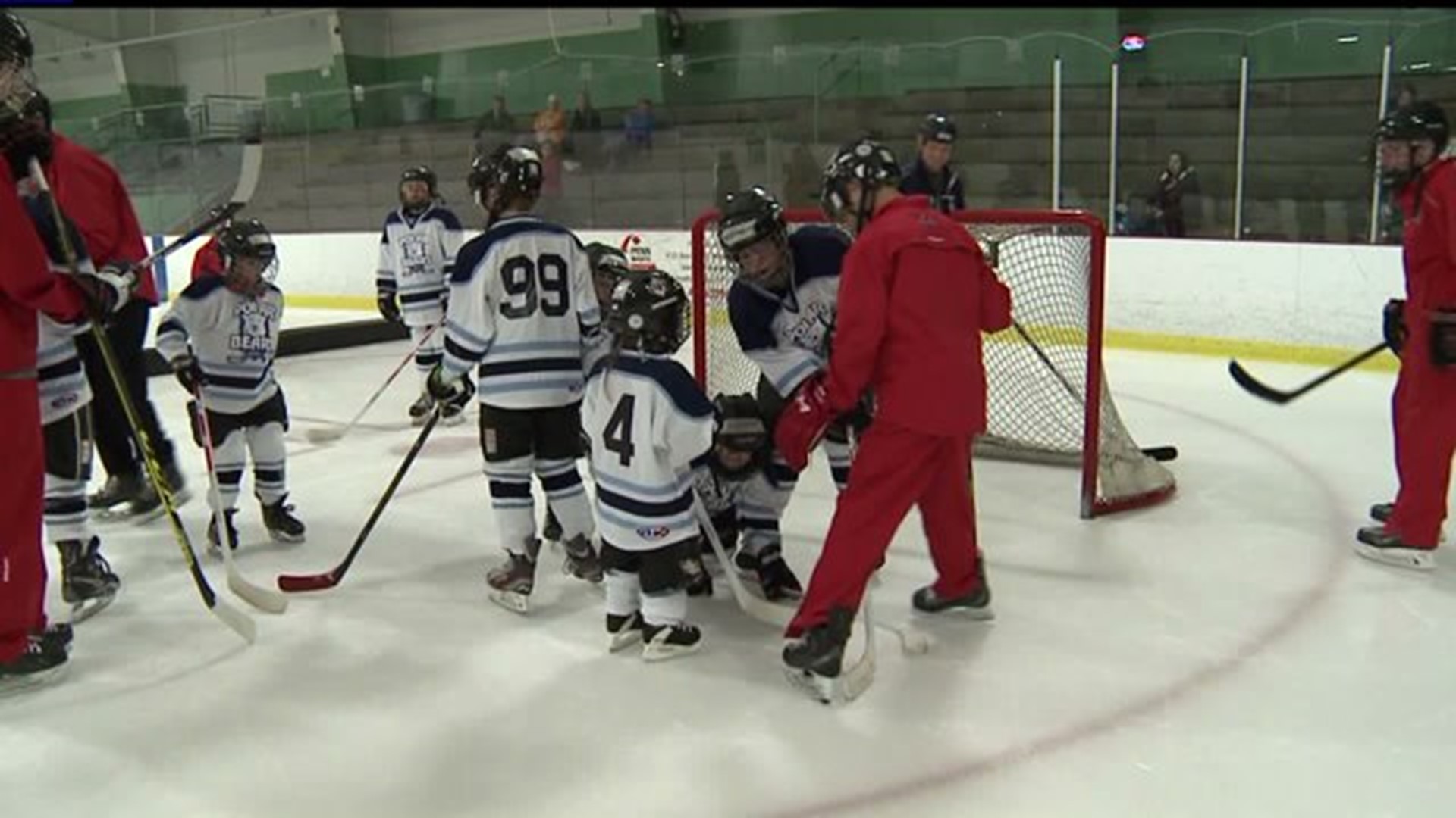 "She`s accepted and loved," mom describes hockey team for special needs children