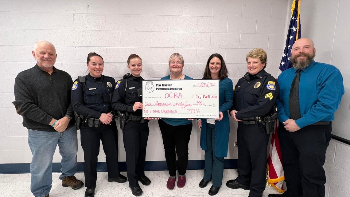 Penn Township Police Department makes record donation honoring one of