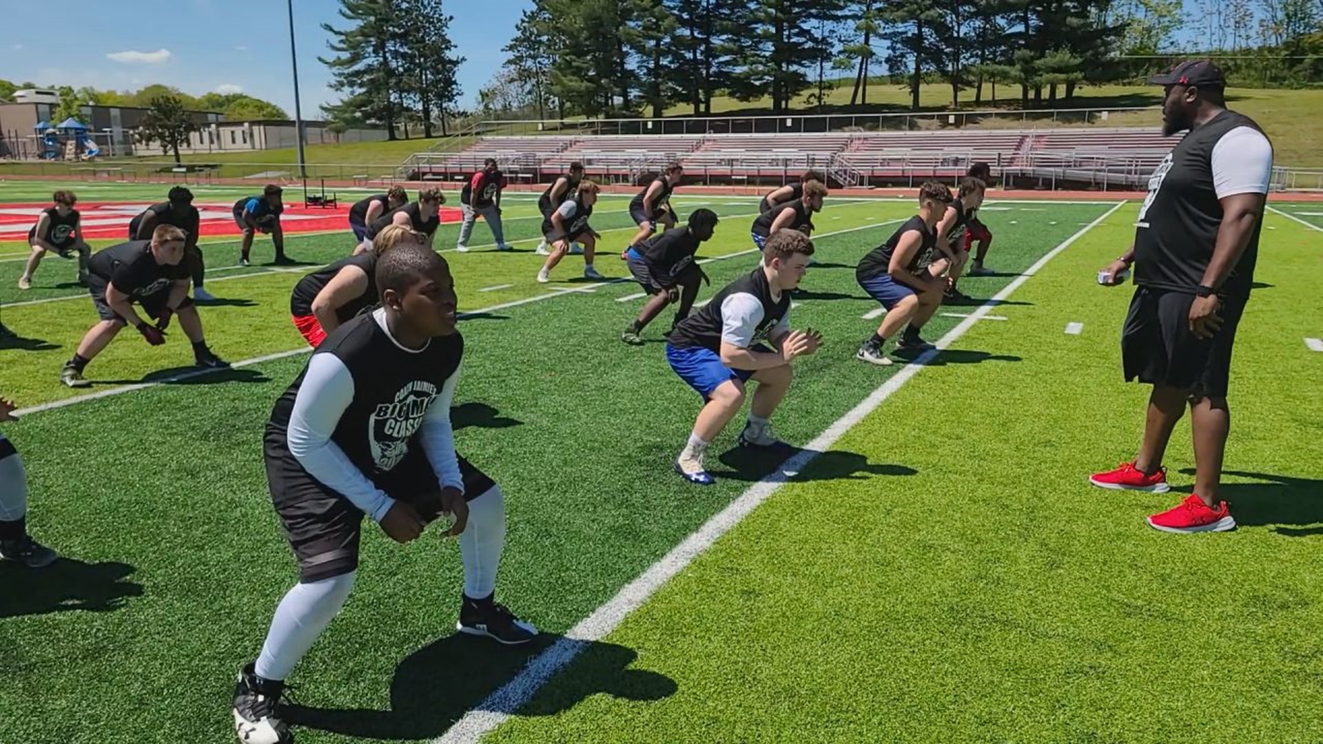 The camp for linemen brings a rare opportunity for the student-athletes that line up in the trenches.