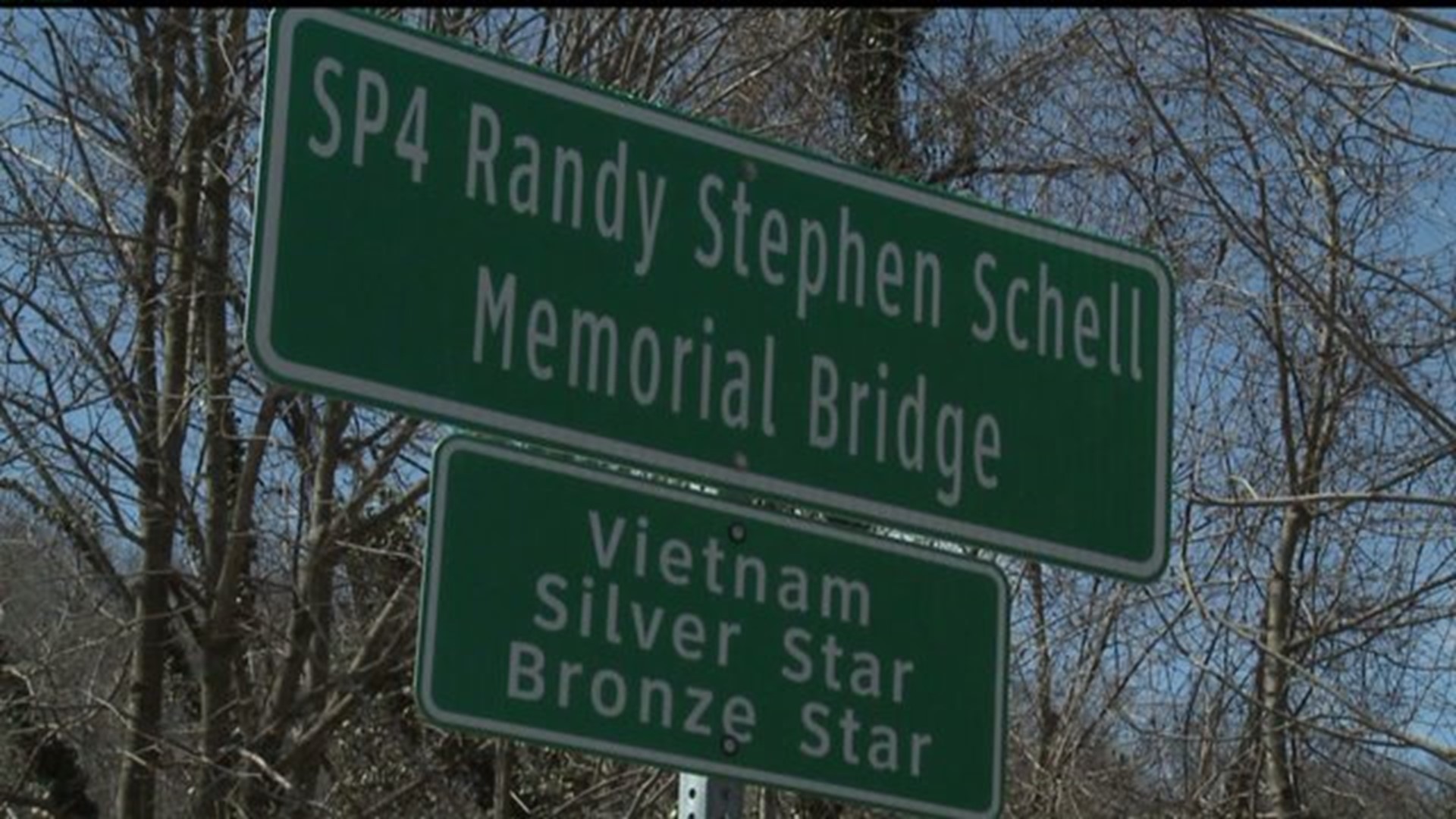 Bridge Dedicated in Honor of Fallen Soldier