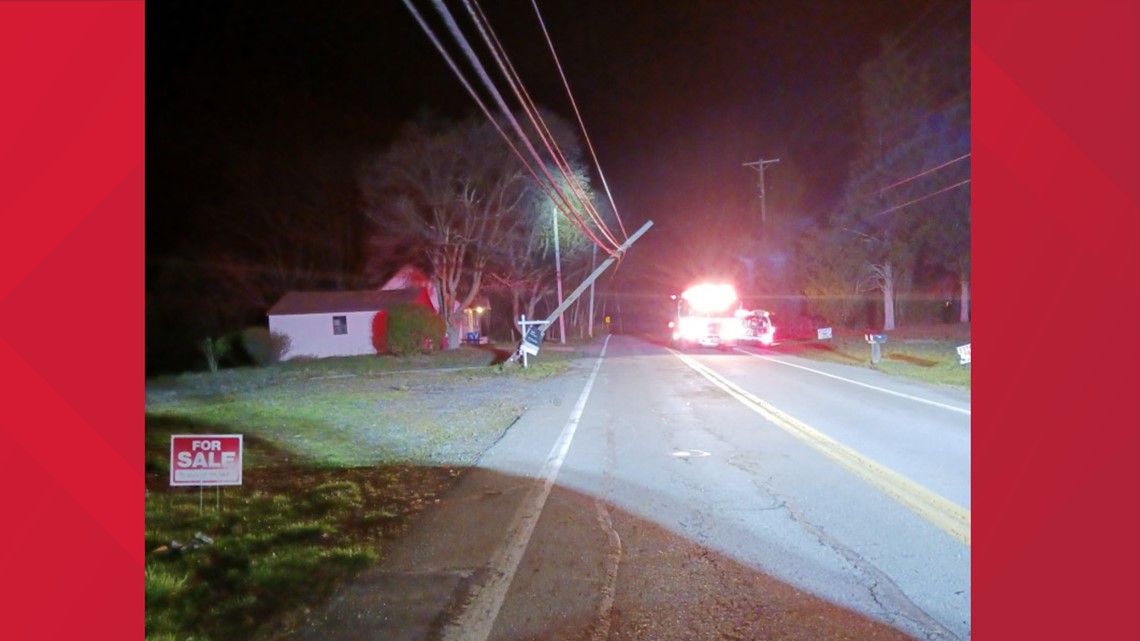 Road closed for downed pole - Vimarsana News