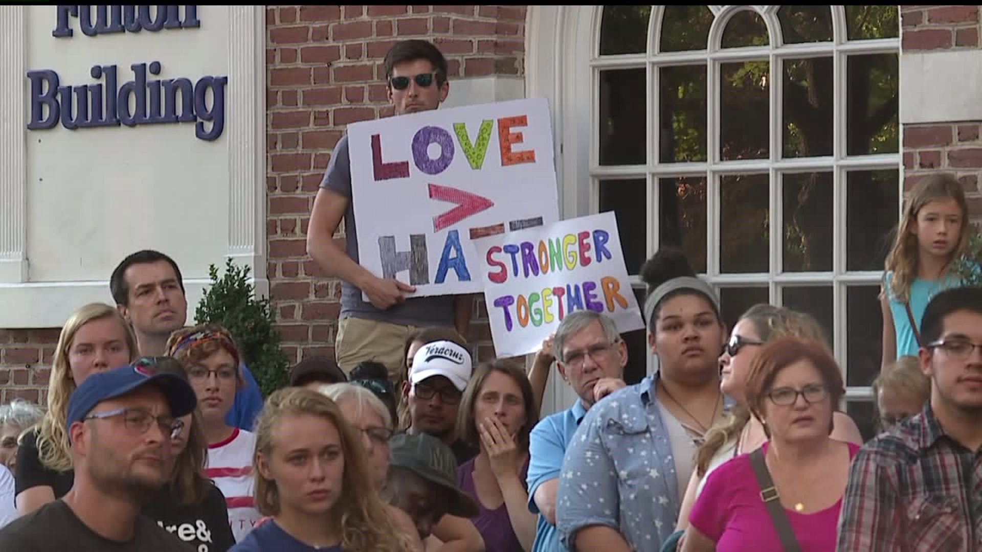 Peaceful vigils held in Central Pa. to stand in solidarity with people in Charlottesville