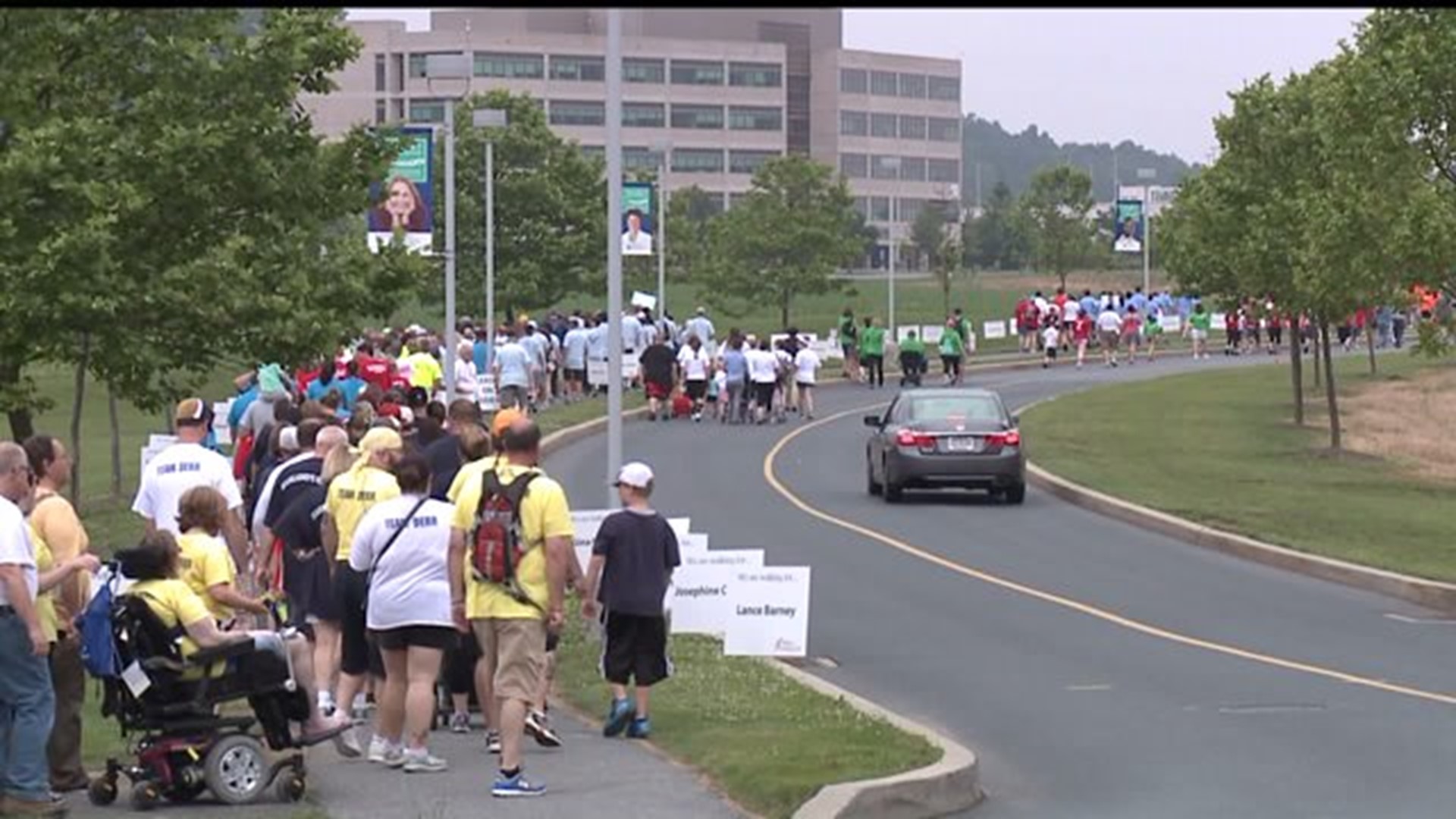 Patients with ALS and families walk to defeat disease in Dauphin County