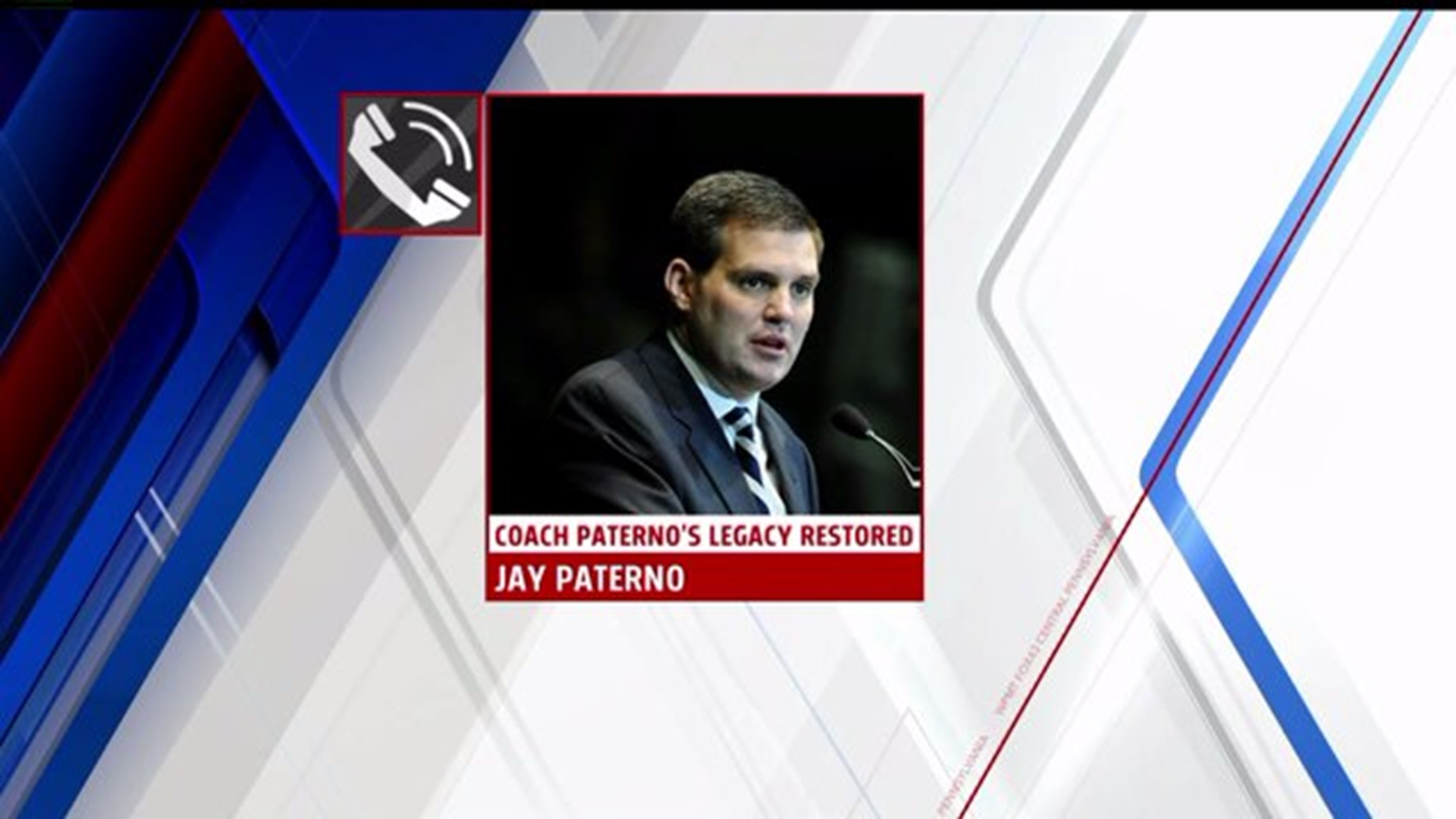 Jay Paterno reaction to NCAA and PSU agreement