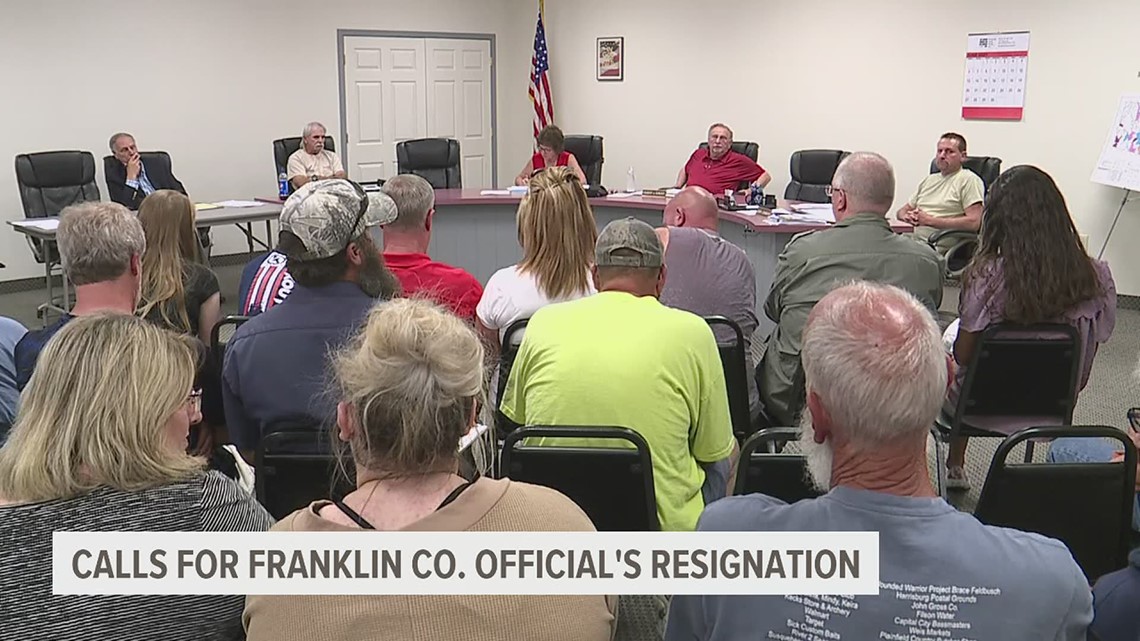 Franklin County official charged for allegedly misusing taxpayer