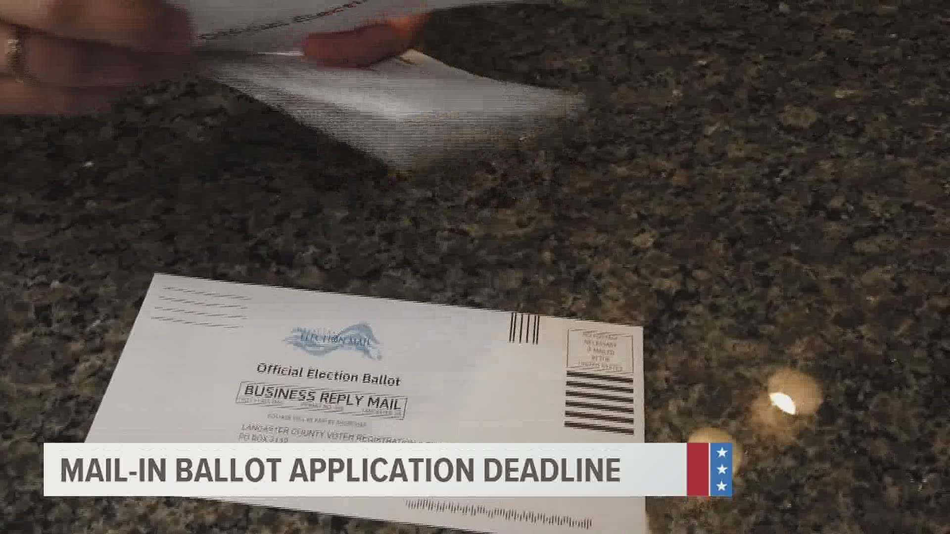 "As soon as they get their ballot, they need to hand deliver it back."