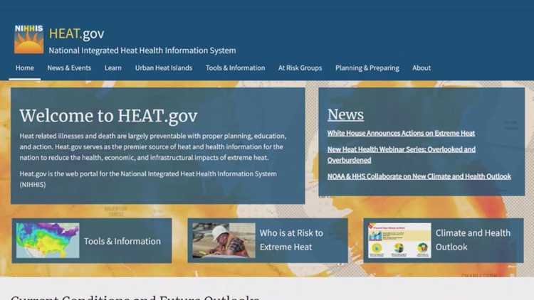 Heat.gov launches to provide resources for communities facing excessive heat