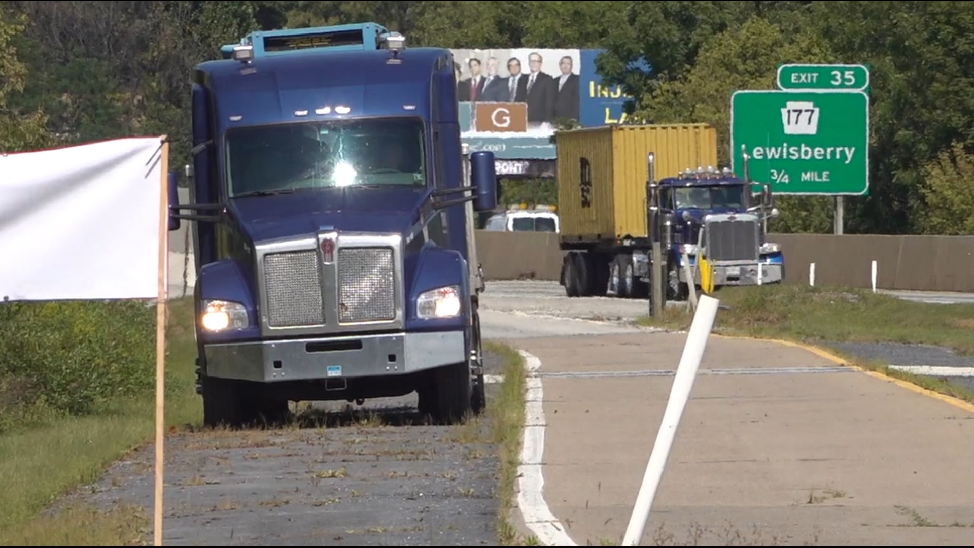 Organizers said professional truck driving was often a thankless and underappreciated job.