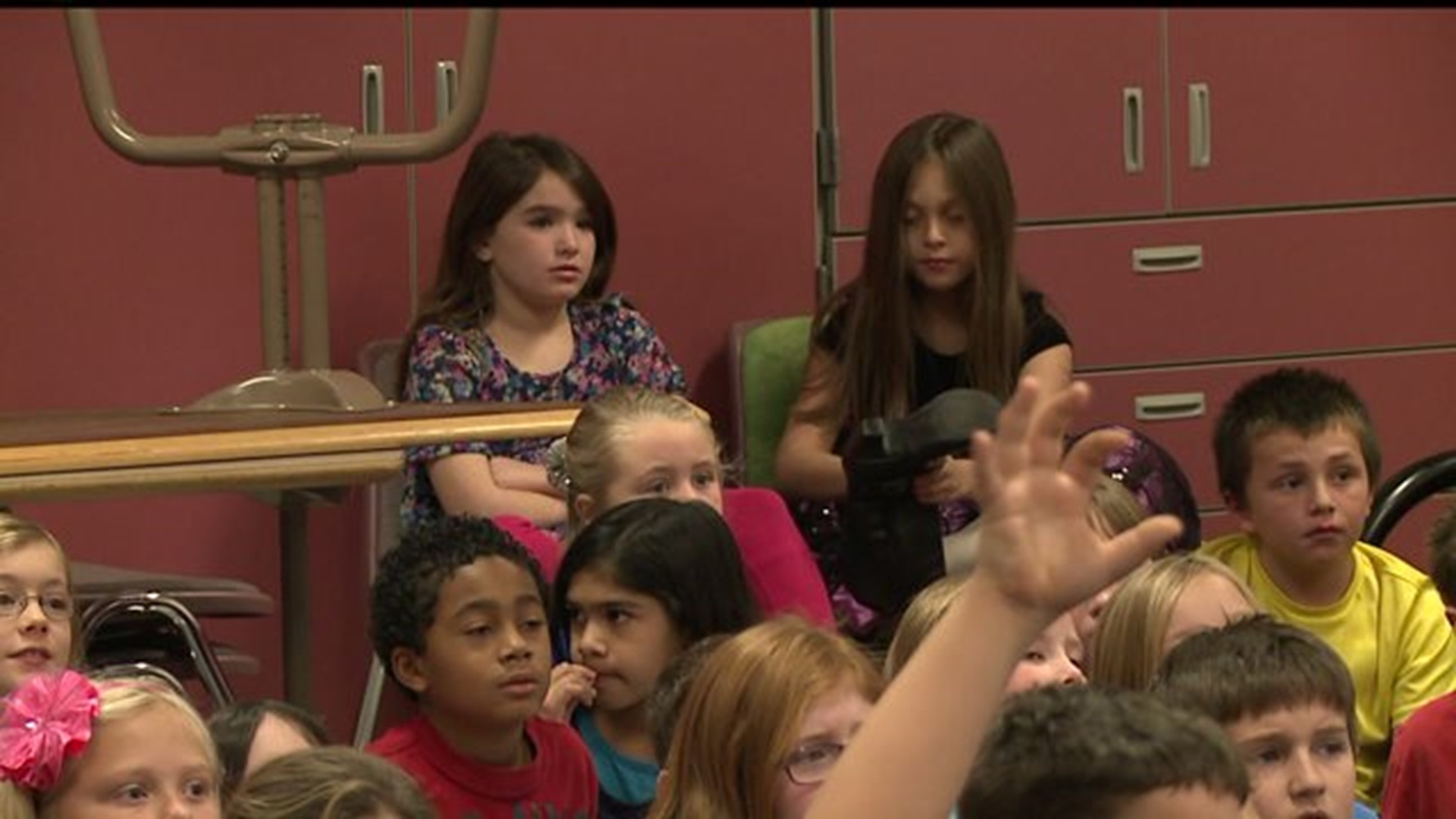 Jeff Jumper Visits York Township Elementary School