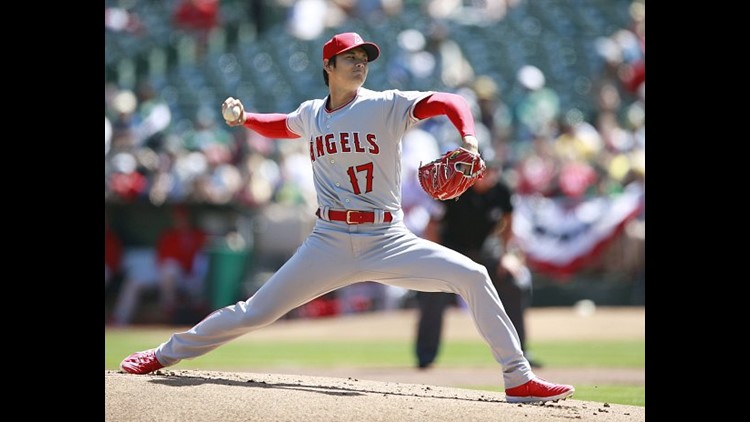 Shohei Ohtani delivers, wins MLB pitching debut