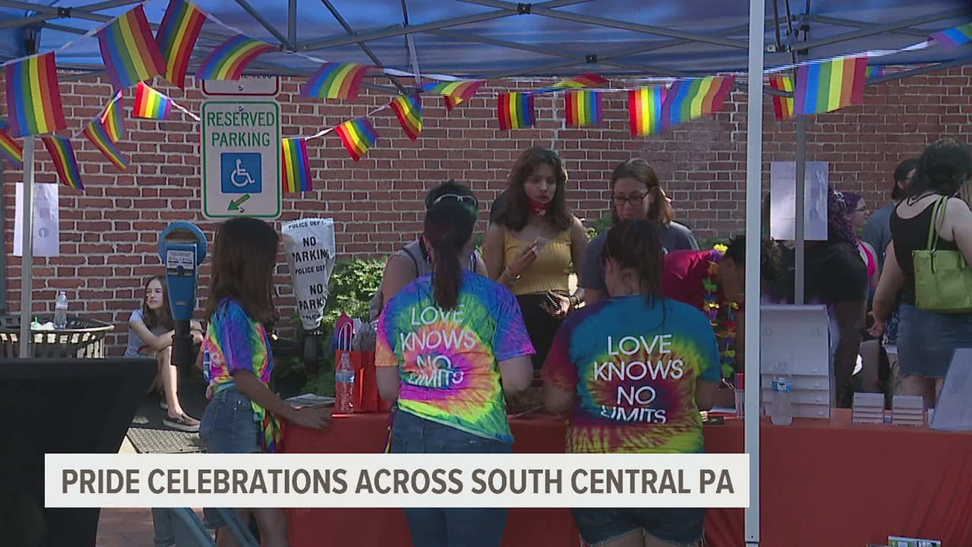 June is Pride Month and towns across South Central Pa. are hitting the streets to celebrate or getting involved virtually.