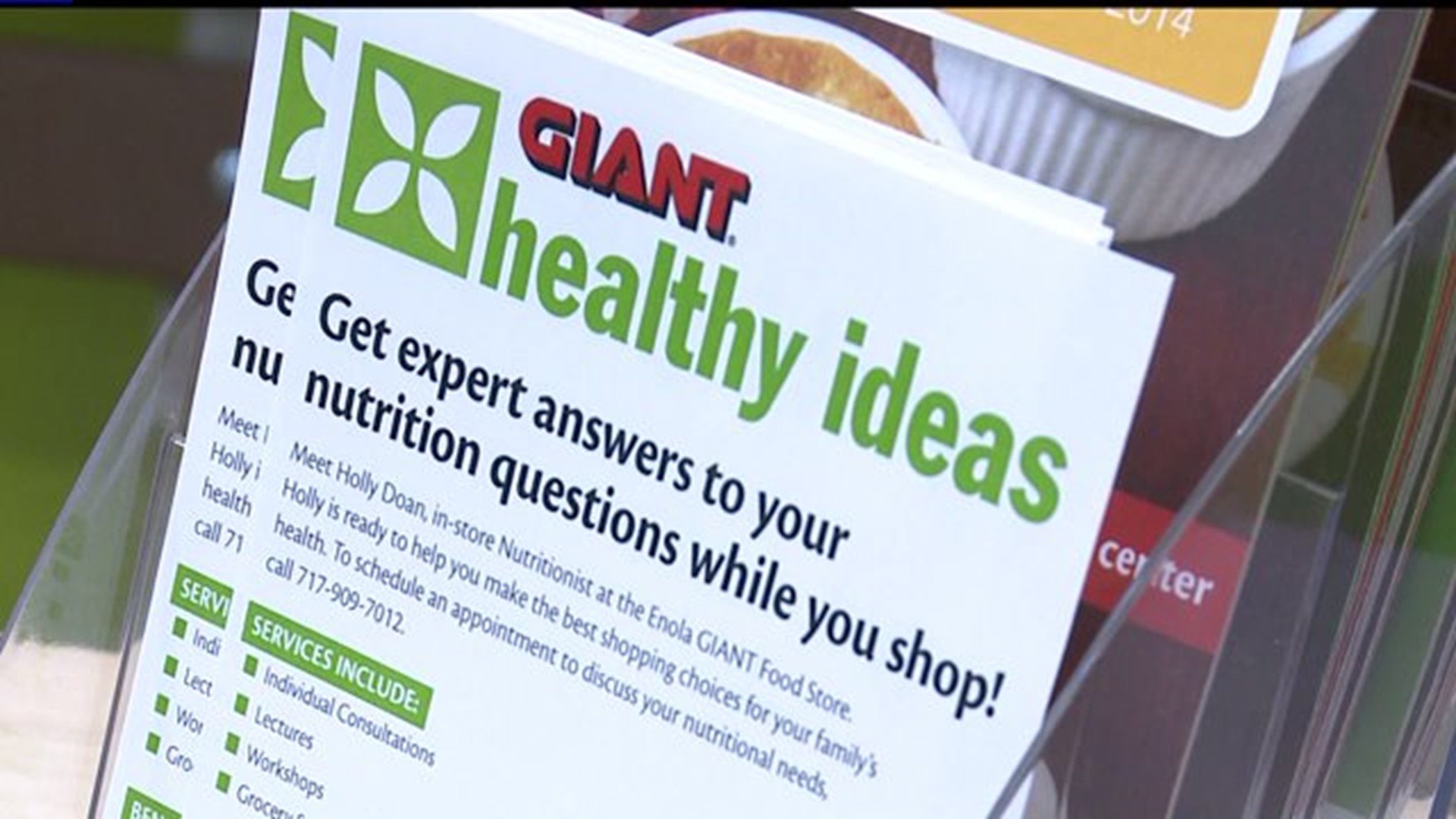 Giant Food Stores: In store nutritionist program