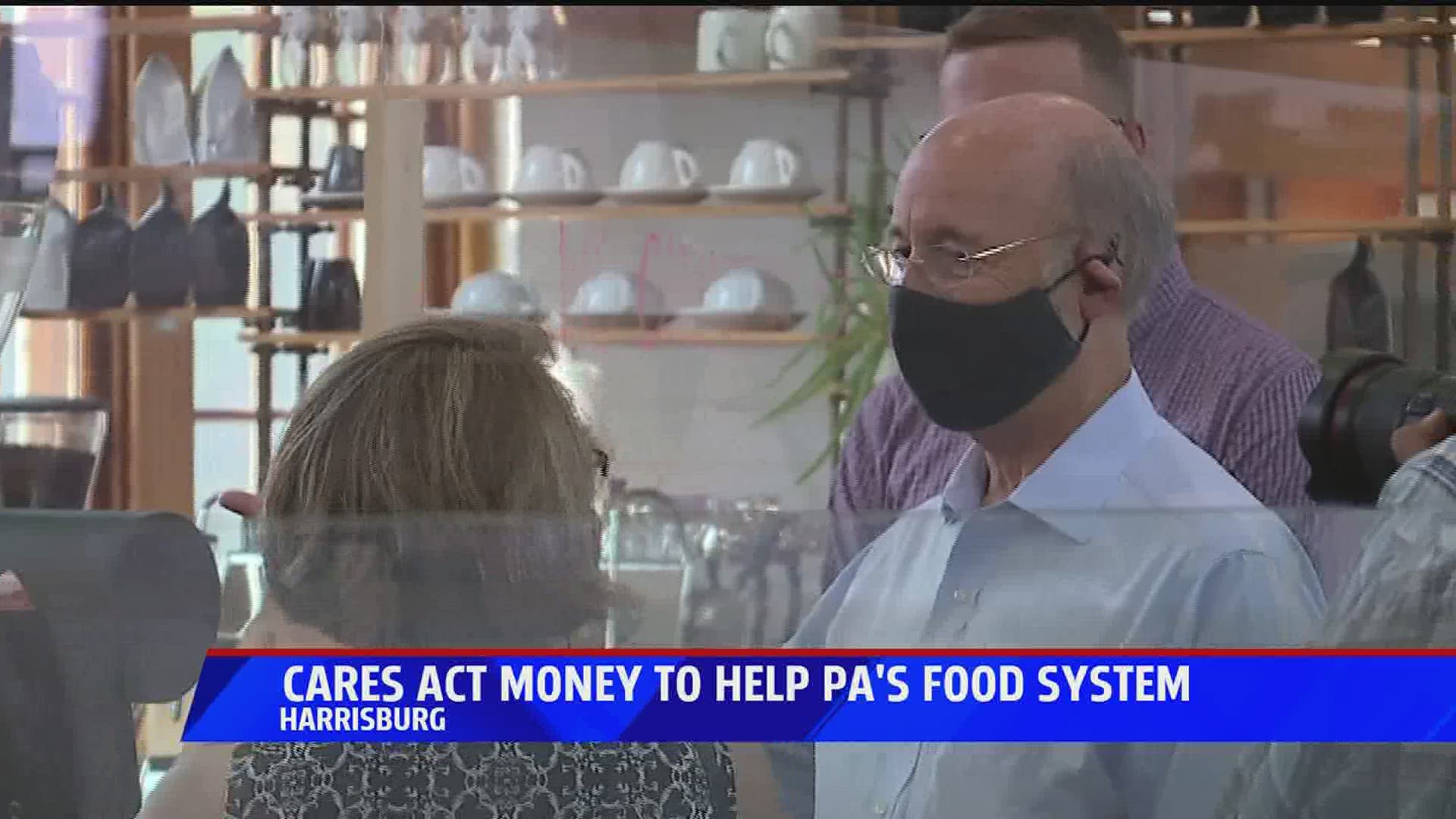 CARES Act money to help PA's food system