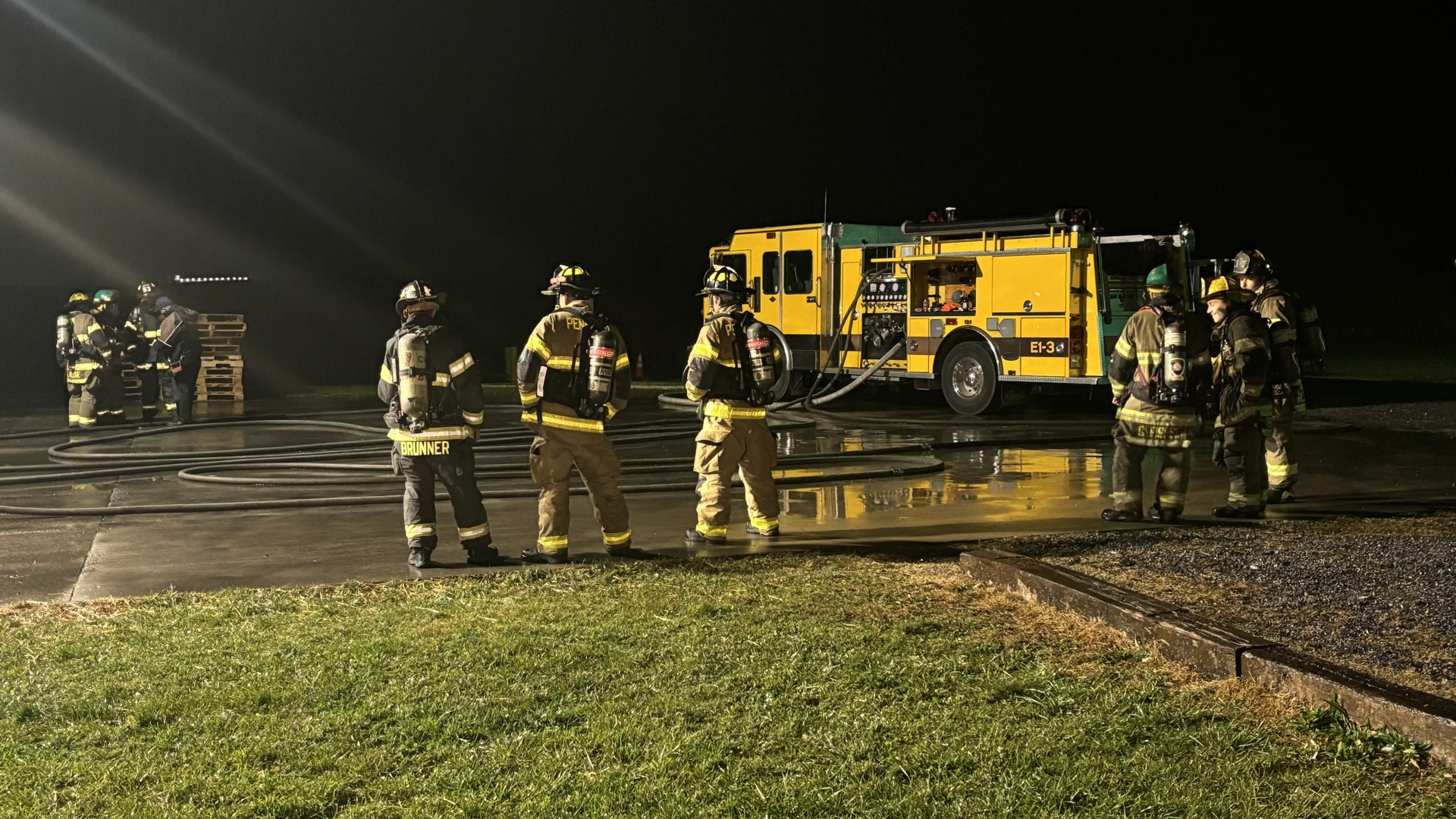 A Franklin County fire police officer was struck by a car on October 30, one month after another officer was killed in York County.