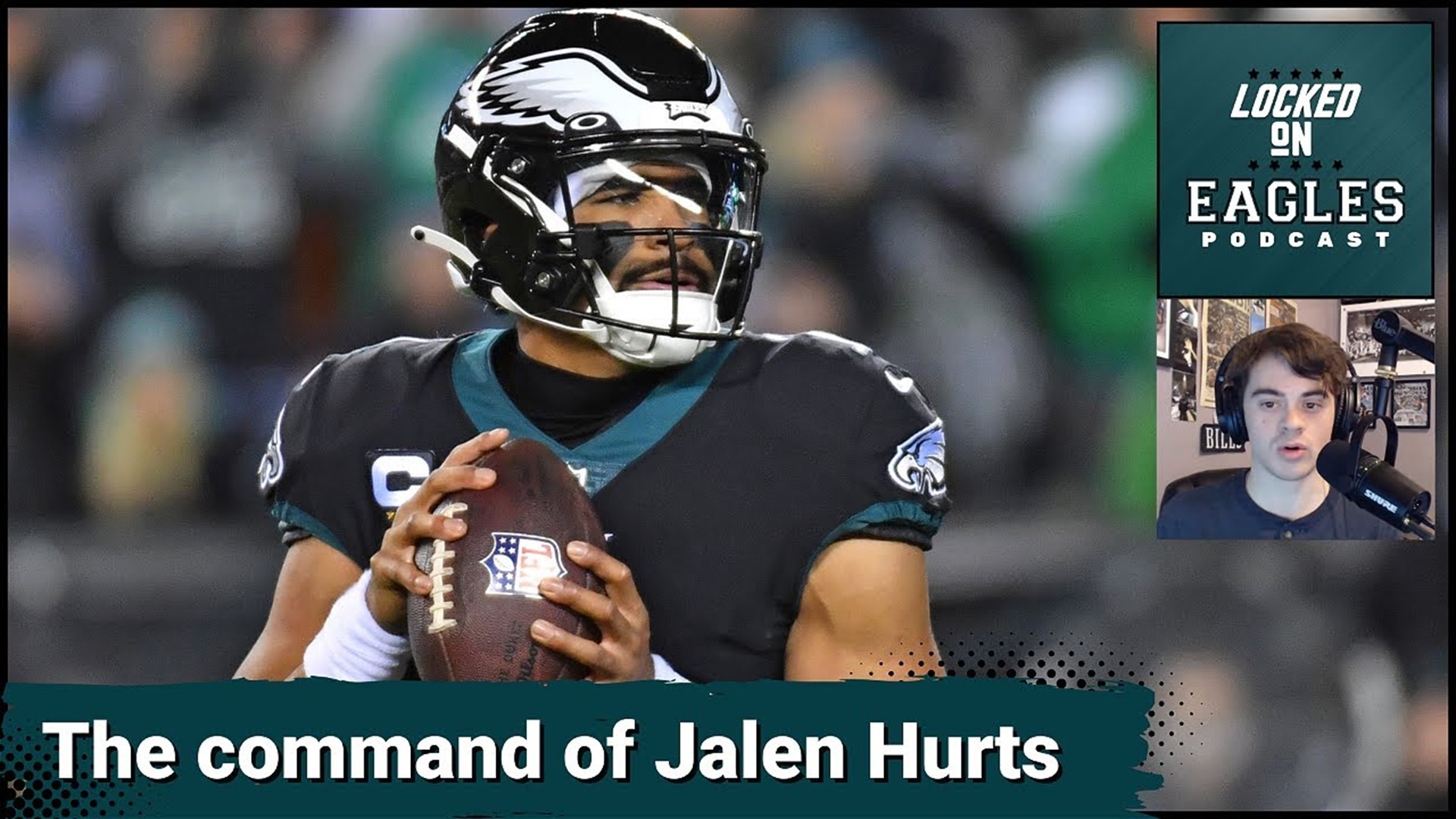 It wasn't a flashy performance by Philadelphia Eagles QB Jalen Hurts in the 22-16 win over the New York Giants to clinch the #1 seed and the NFC East title.