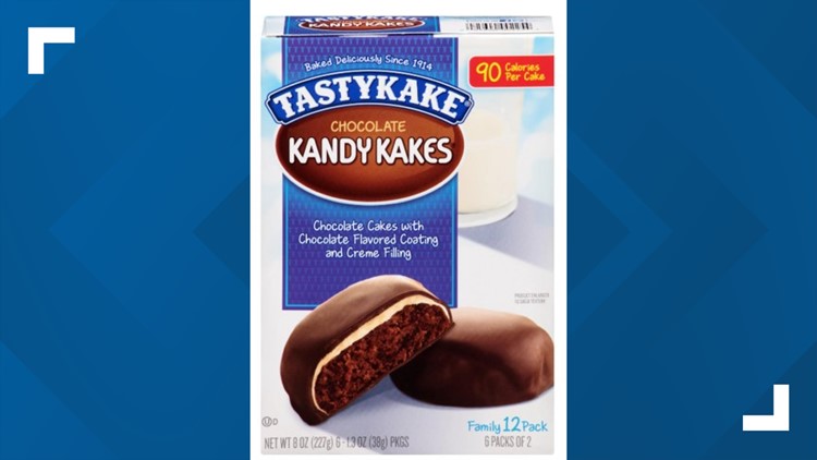 Tastykake recalls certain Chocolate Kandy Kakes due to undeclared peanut addition
