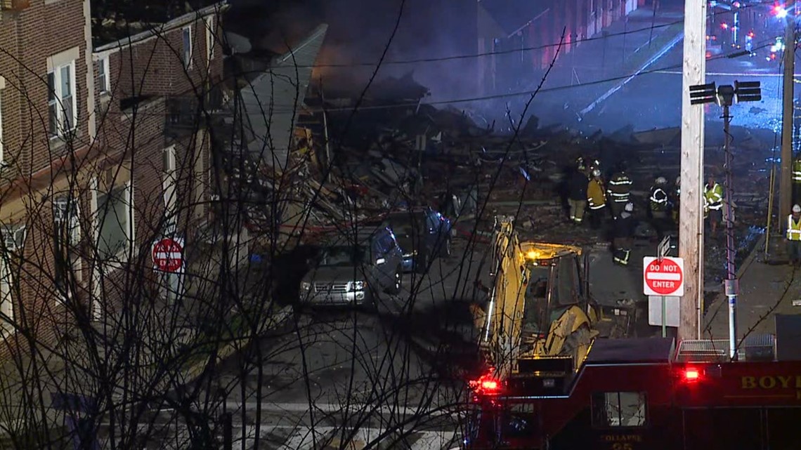 WATCH: 2 killed, 9 missing following massive chocolate company building explosion in Reading
