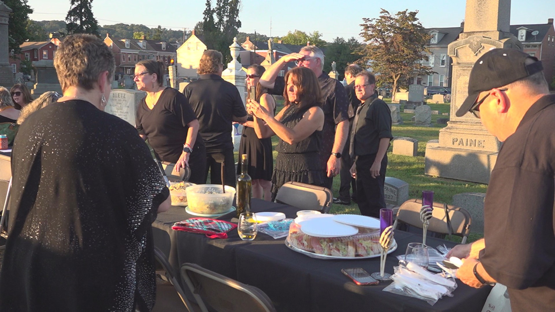 While the idea of partying in a cemetery sounds a bit strange, the event traces its roots back to the Victorian era.
