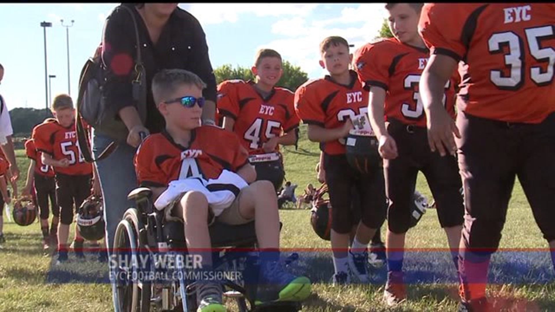 Community supports 9-year-old with brain tumors