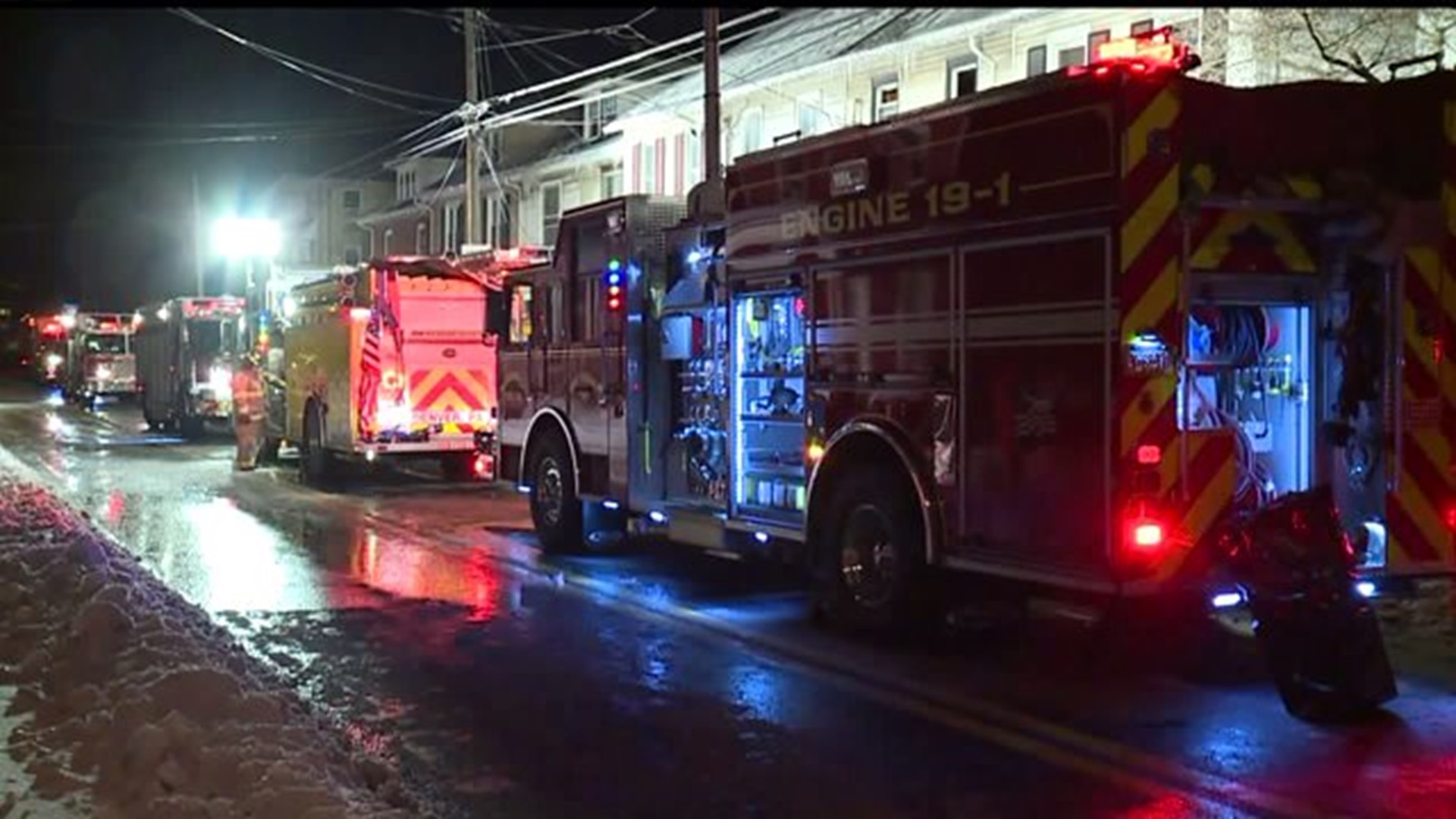 A house fire in Lancaster County claims the lives of two people