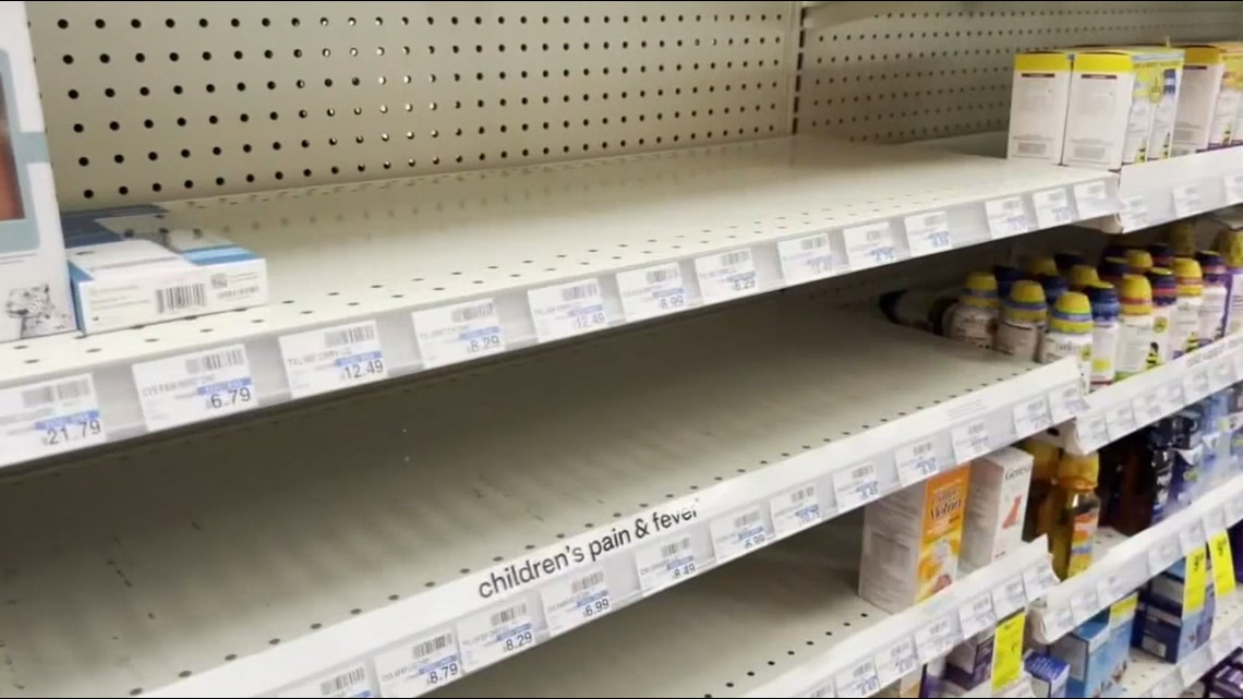 Children's medication shortage continues at some locations - Vimarsana News