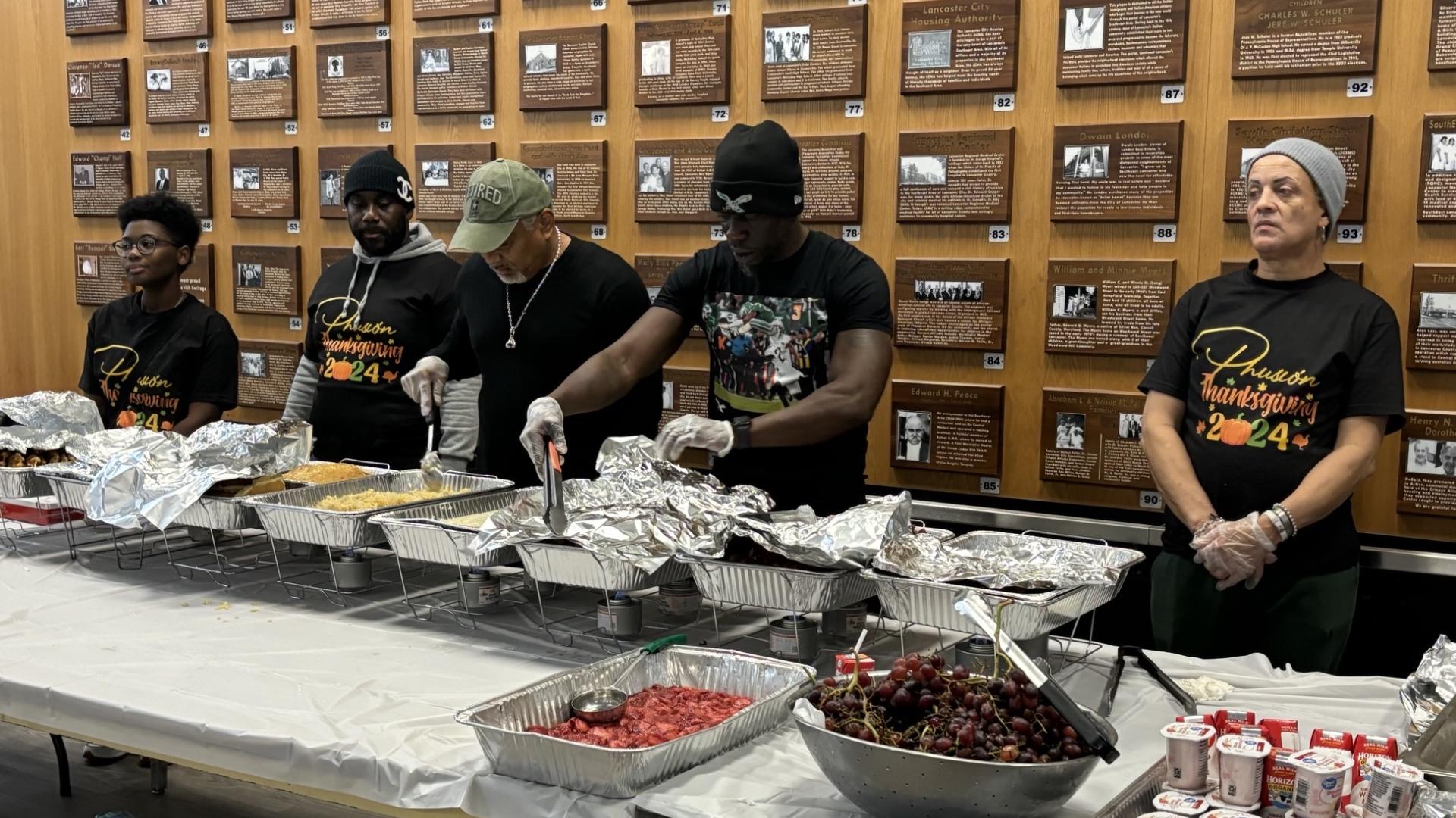 Crispus Attucks Community Center offered the breakfasts for the second year in a row.