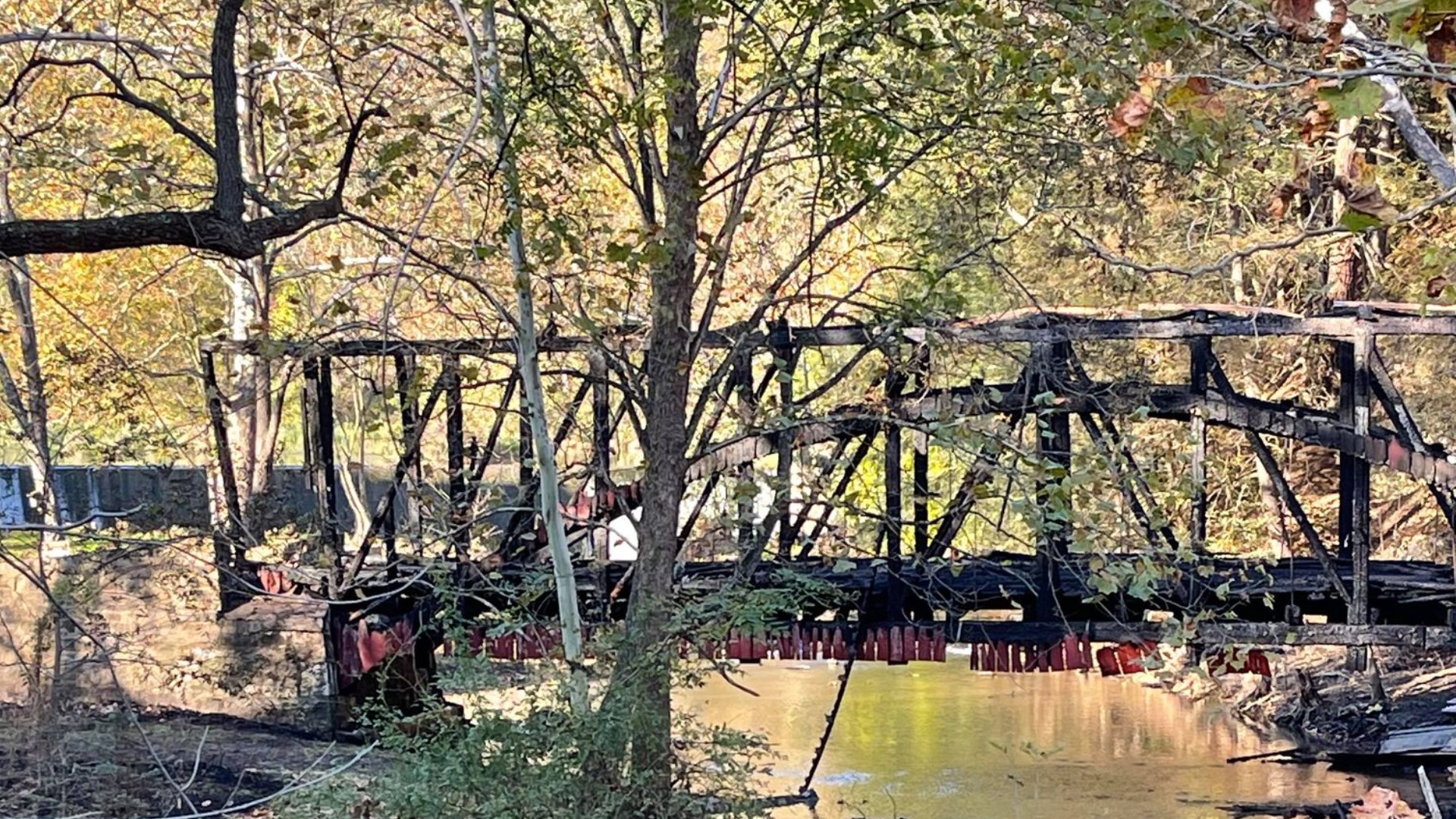Historic covered bridge in Perry County destroyed in fire | fox43.com