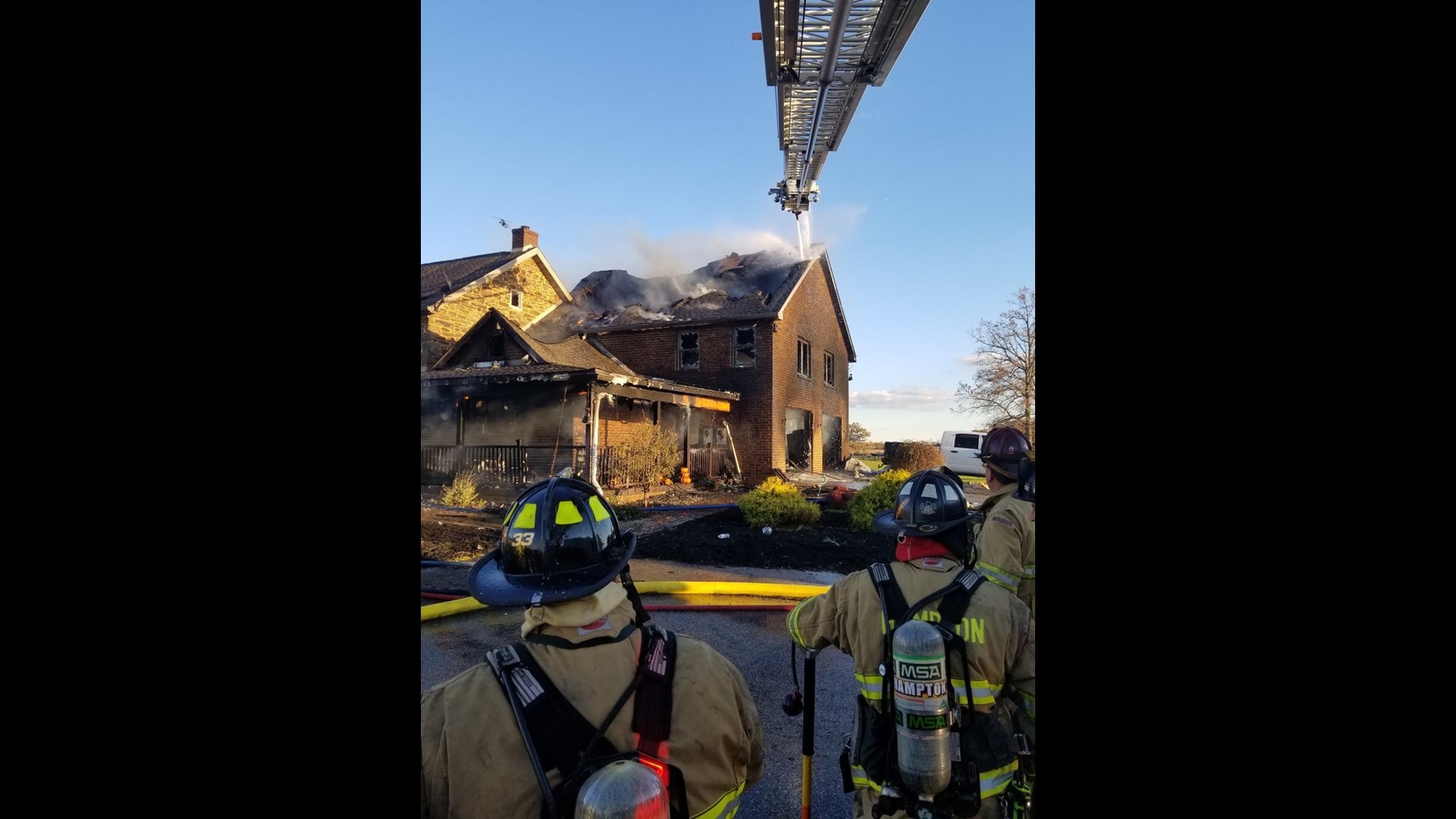 Child injured, seven displaced after Adams County house fire | fox43.com