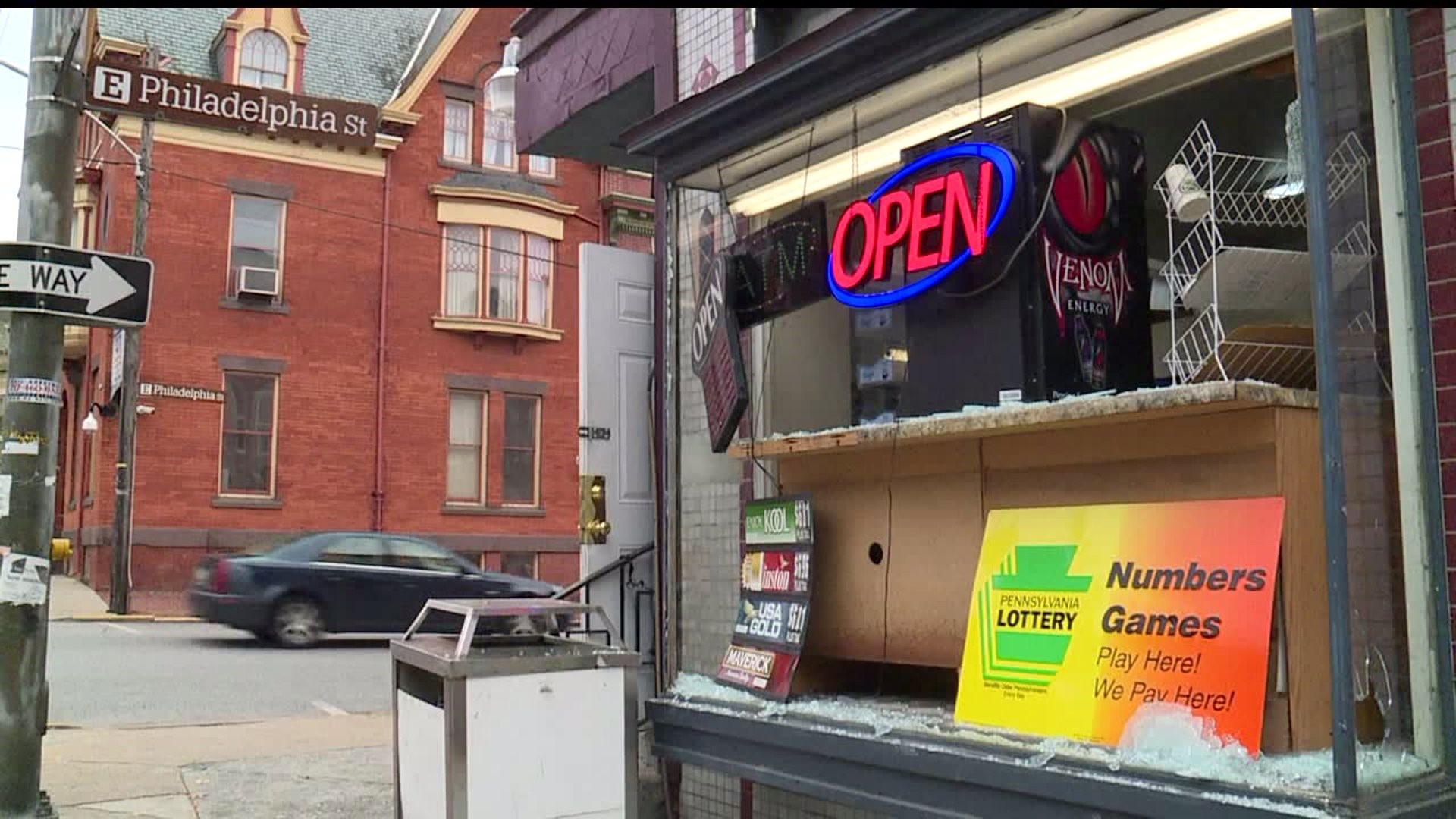 York corner store window shot out after 2 people exchanged gunfire