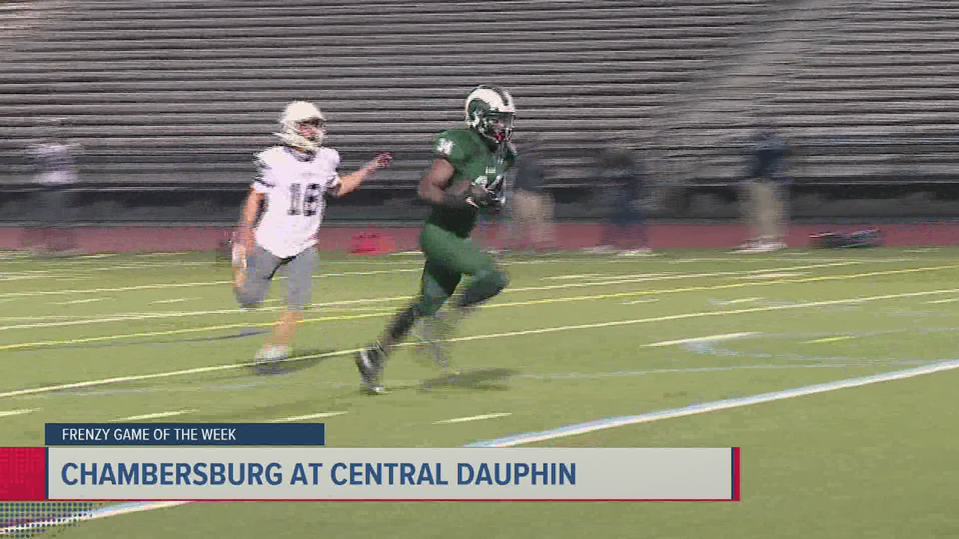 Central Dauphin looks impressive against Chambersburg in 62-10 blowout victory