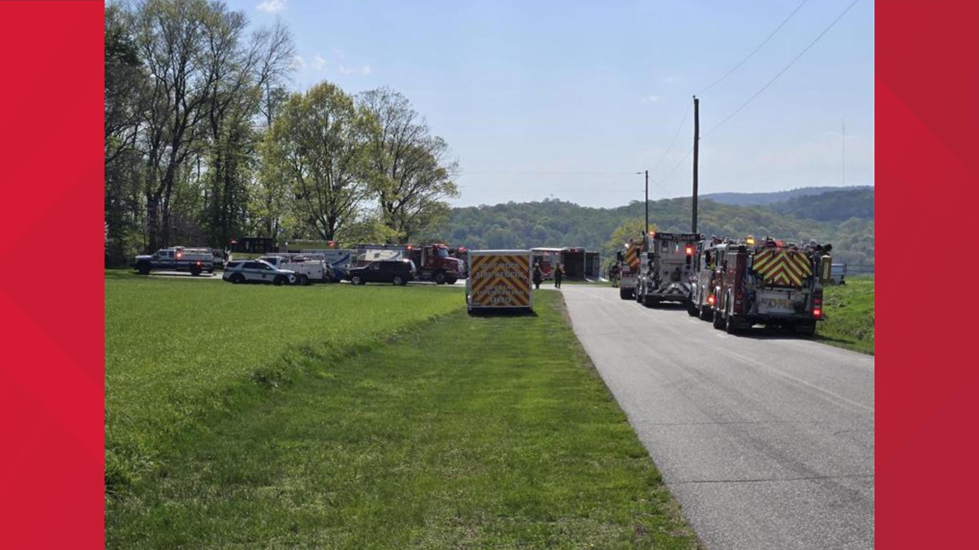 Crews respond to Lancaster County woods fire | fox43.com