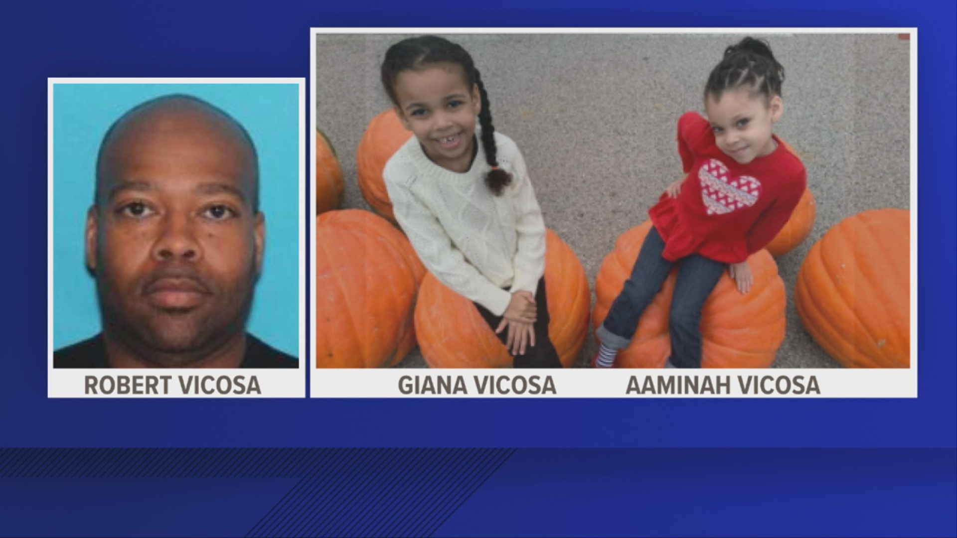 Police provided an update on the latest in the search for Robert Vicosa, Tia Bynum, and his two young daughters.