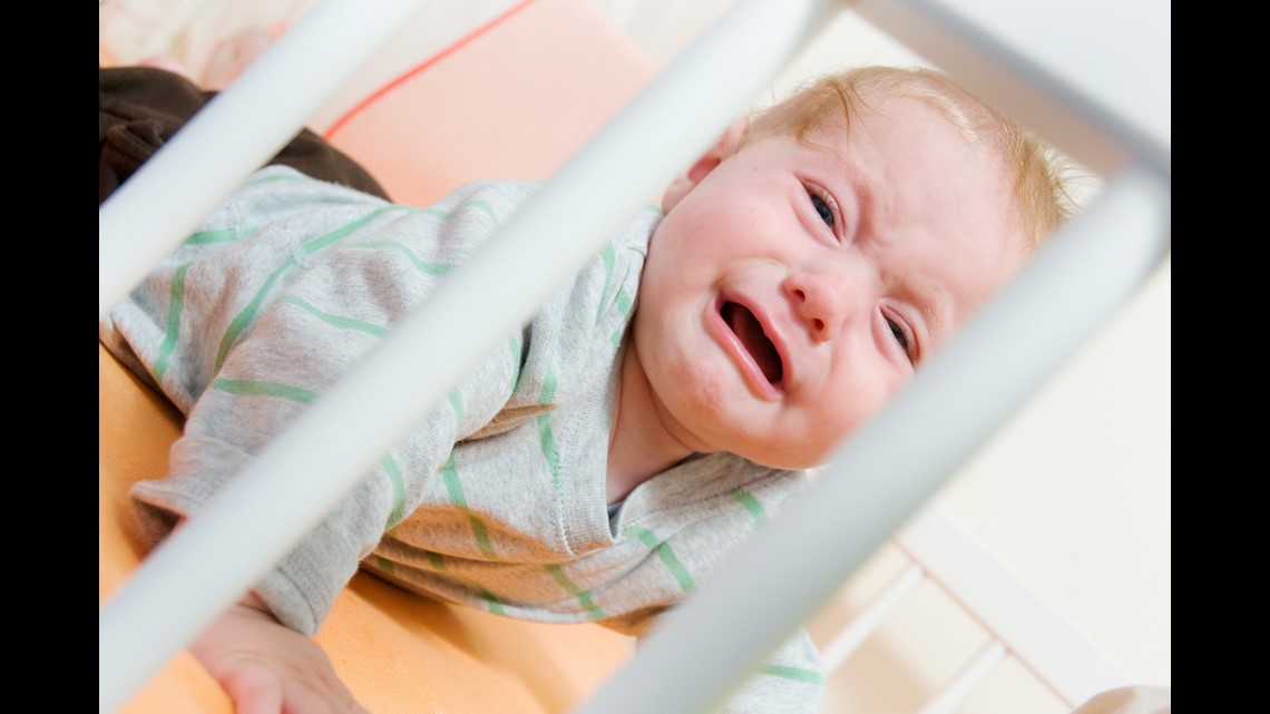 It’s OK to let your baby cry himself to sleep, study finds