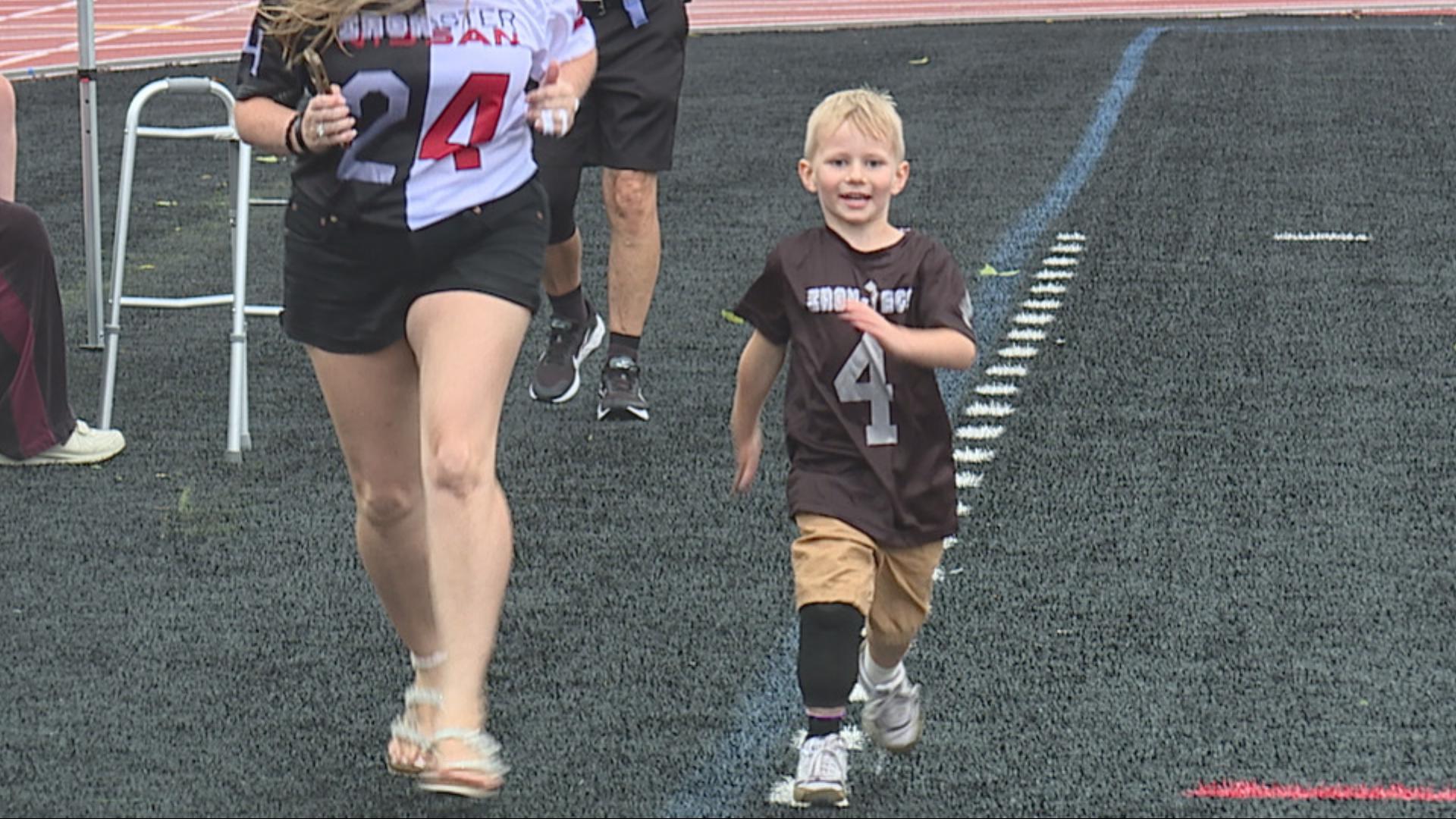 The Lancaster County nonprofit Iron Leg's goal has been to help one 4-year-old boy live a more confident and active life.