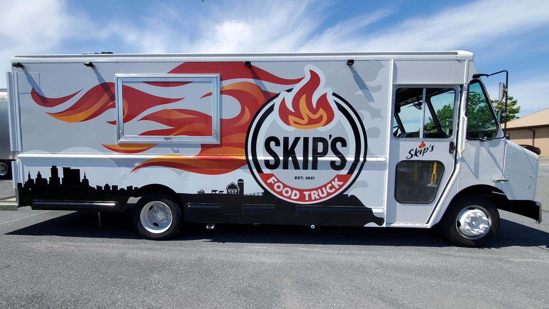 Those trying to track down a Skip's sandwich can find events the food truck will be at on Instagram or visit two brick-and-mortar locations that serve the food.