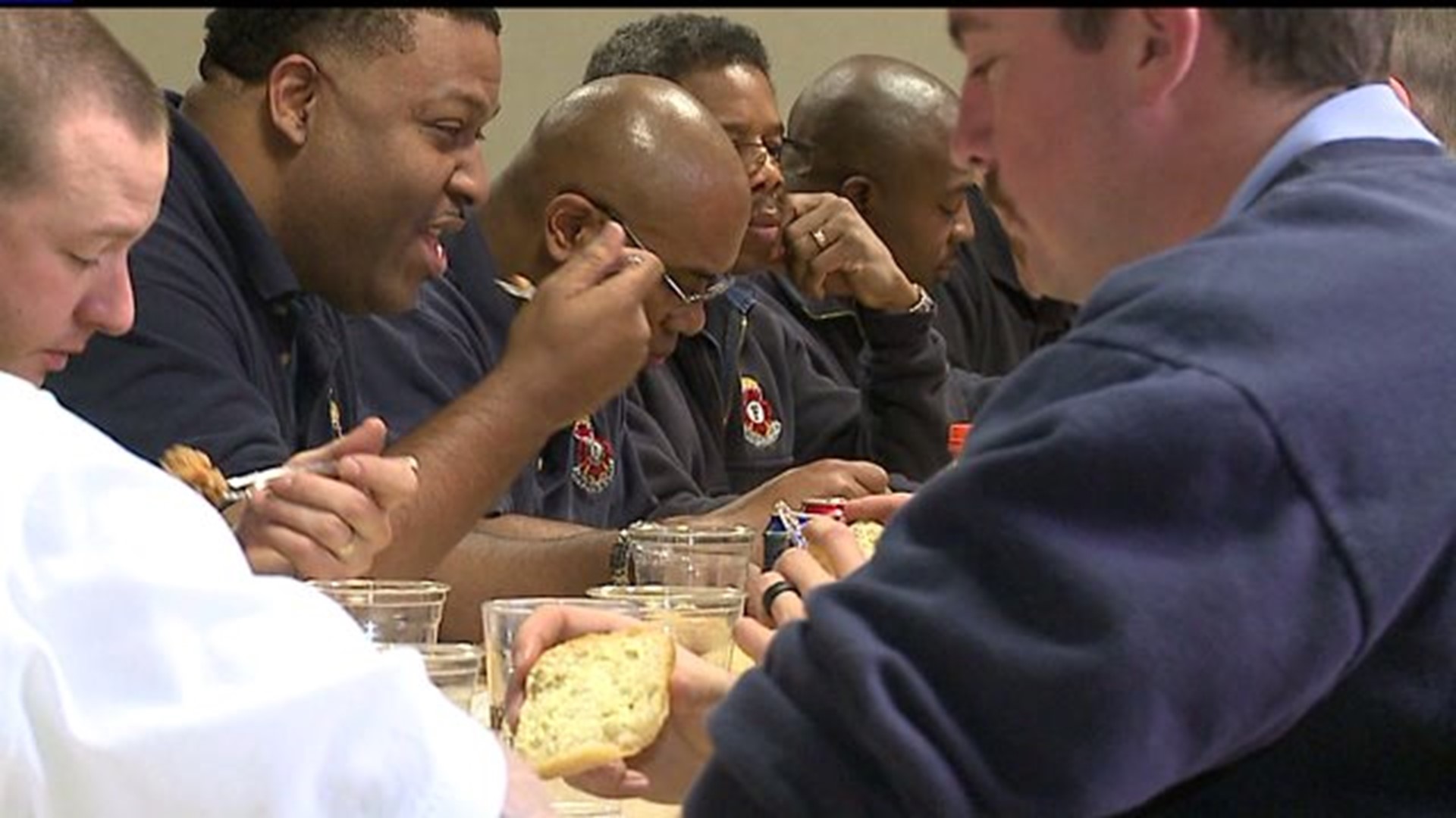 Thanksgiving Meals for Harrisburg`s Police and Fire Departments