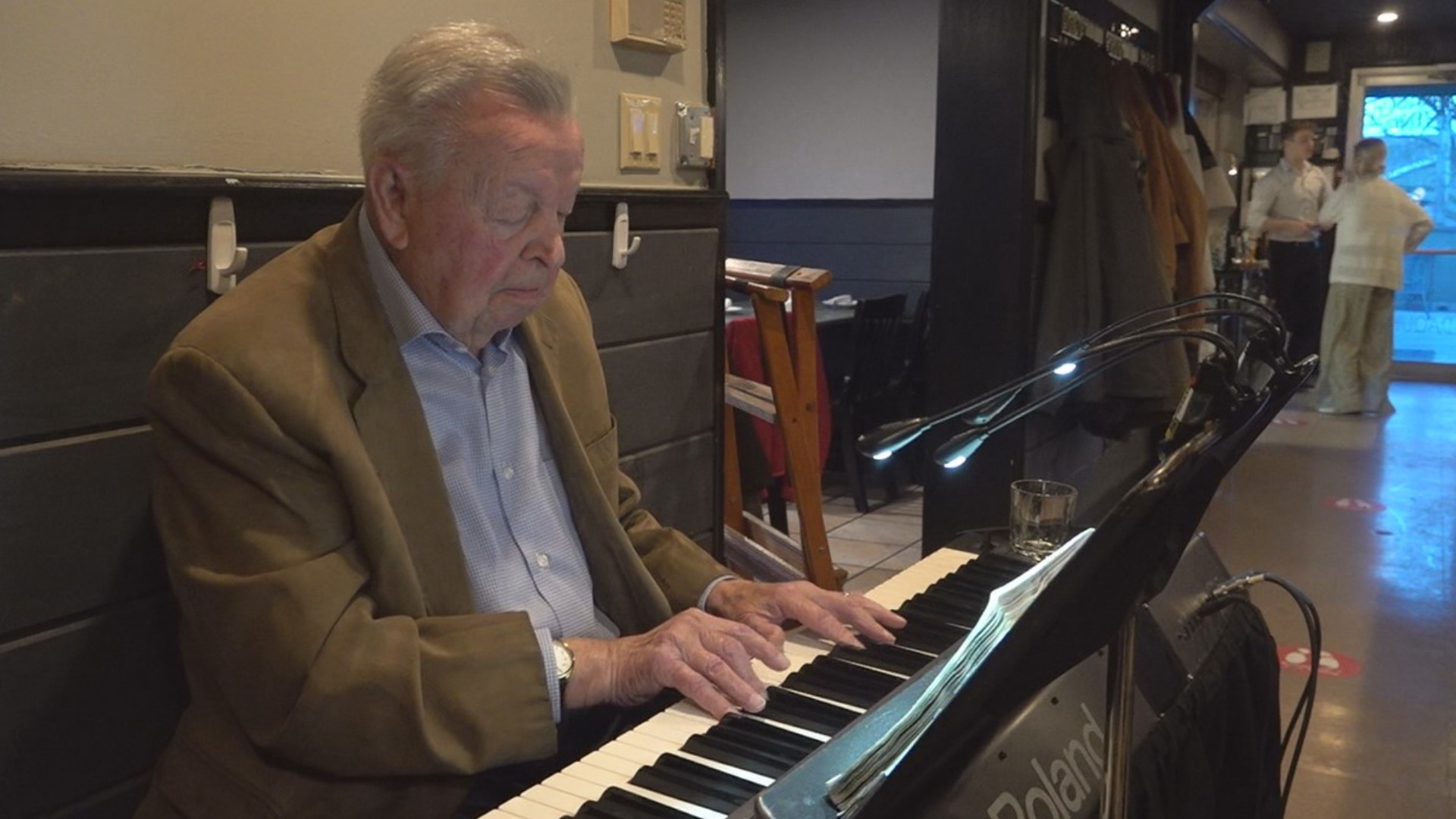Herb Sell, 93, is a well-known name in Adams County. He's been playing piano since he was 7 years old and now, in his 90's, he's still soothing audiences.