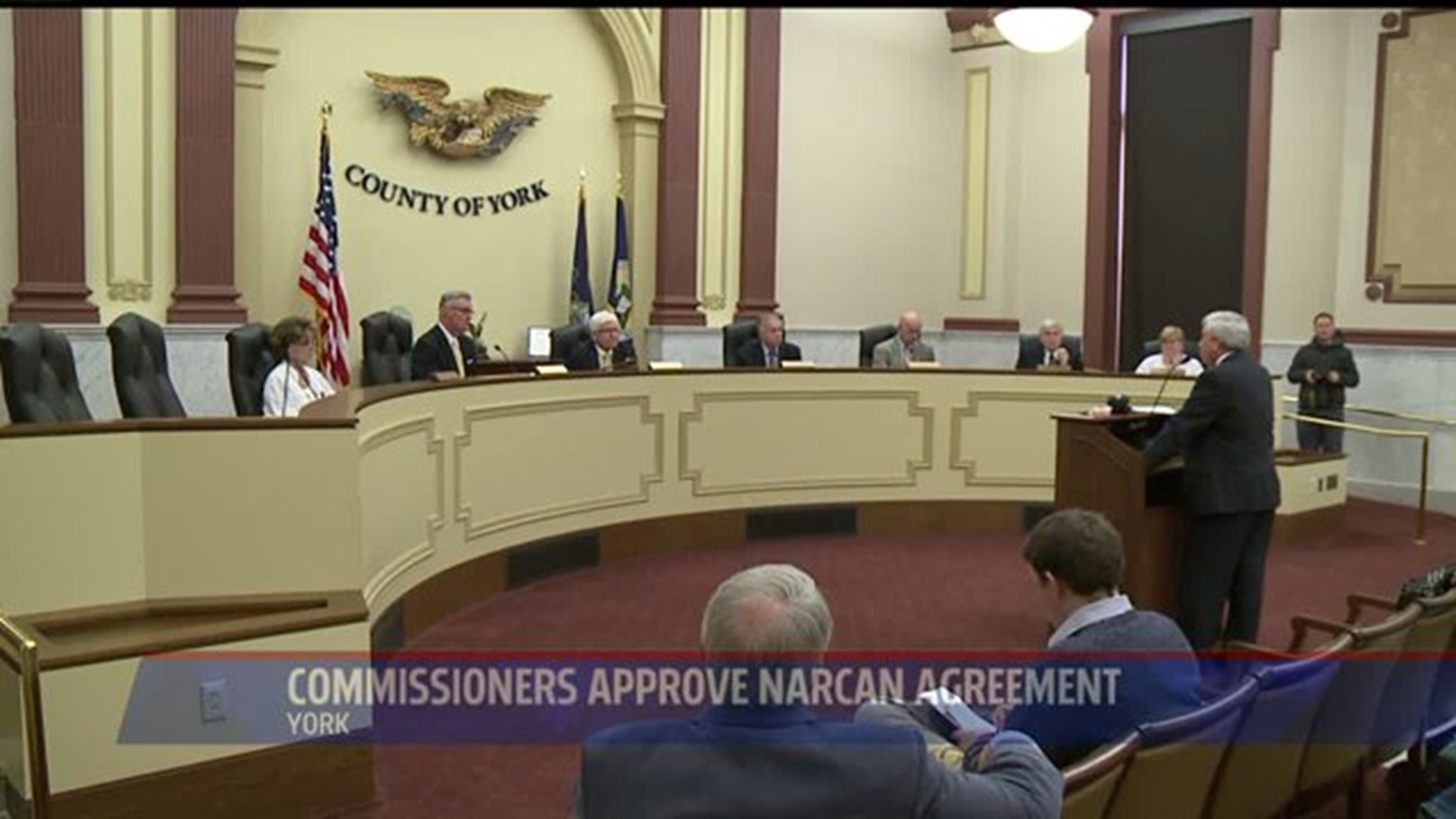 York County commissioners approve Narcan agreement