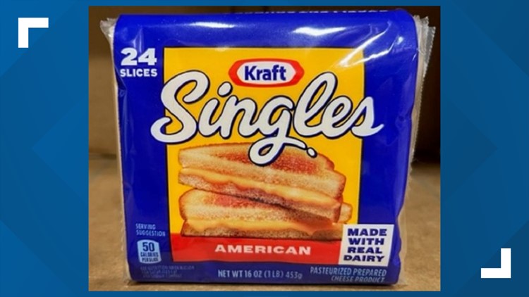 Voluntary recall issued for over 83,000 packs of individually wrapped Kraft  singles