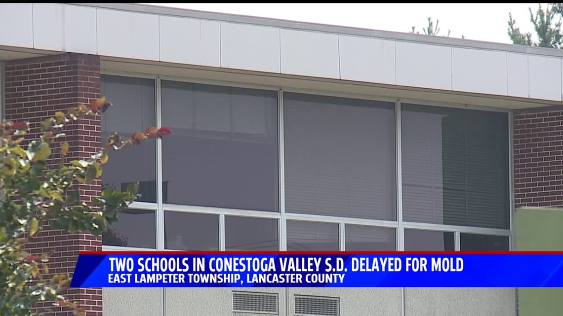Mold discovery delays start of school at two Lancaster County