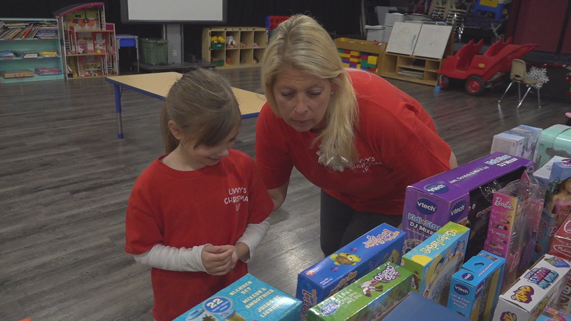 Livvy Robison has collected around $4,000 in toys and goodies to give away to children across south-central Pa.