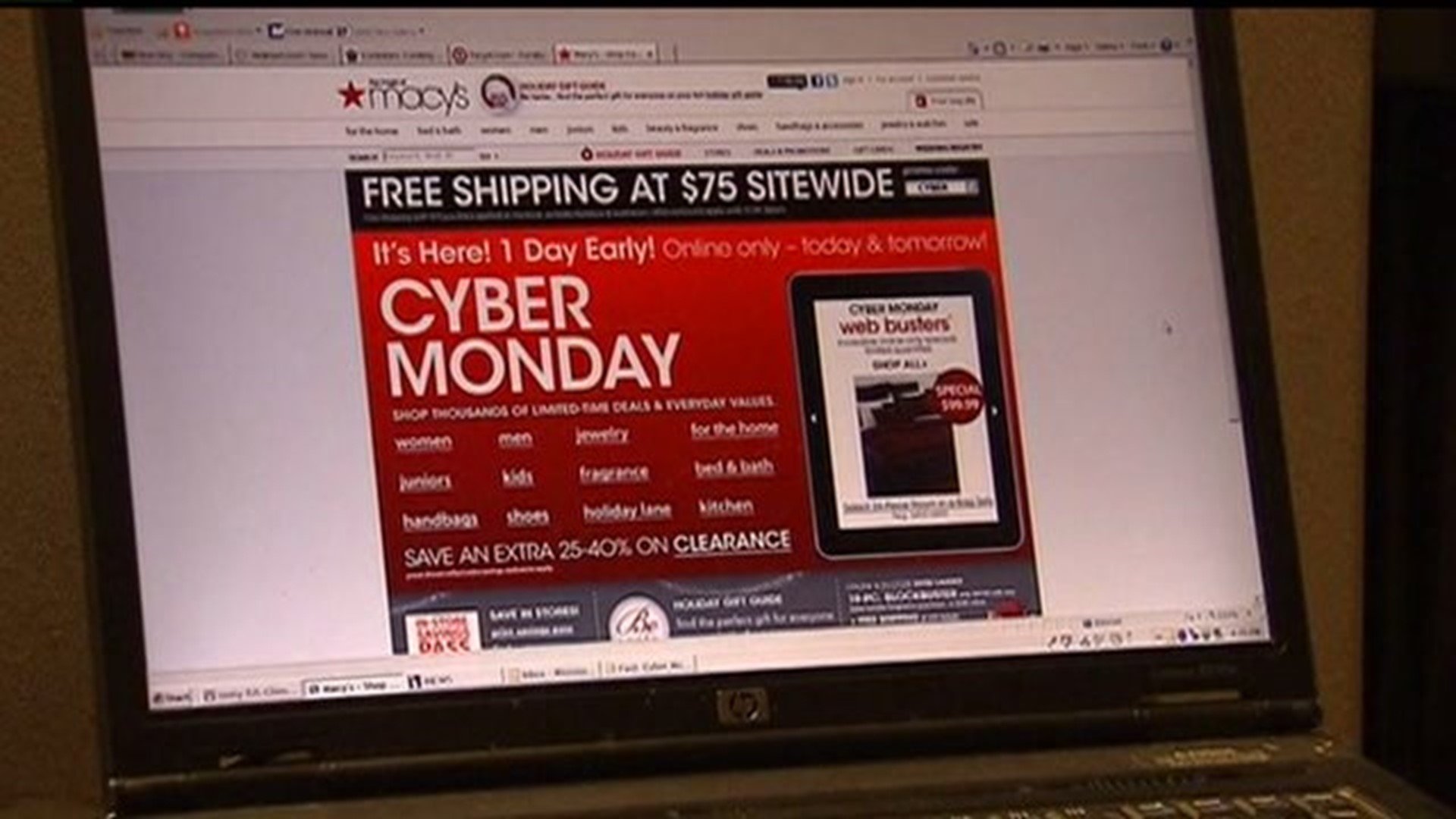 Cyber Monday takes over the web