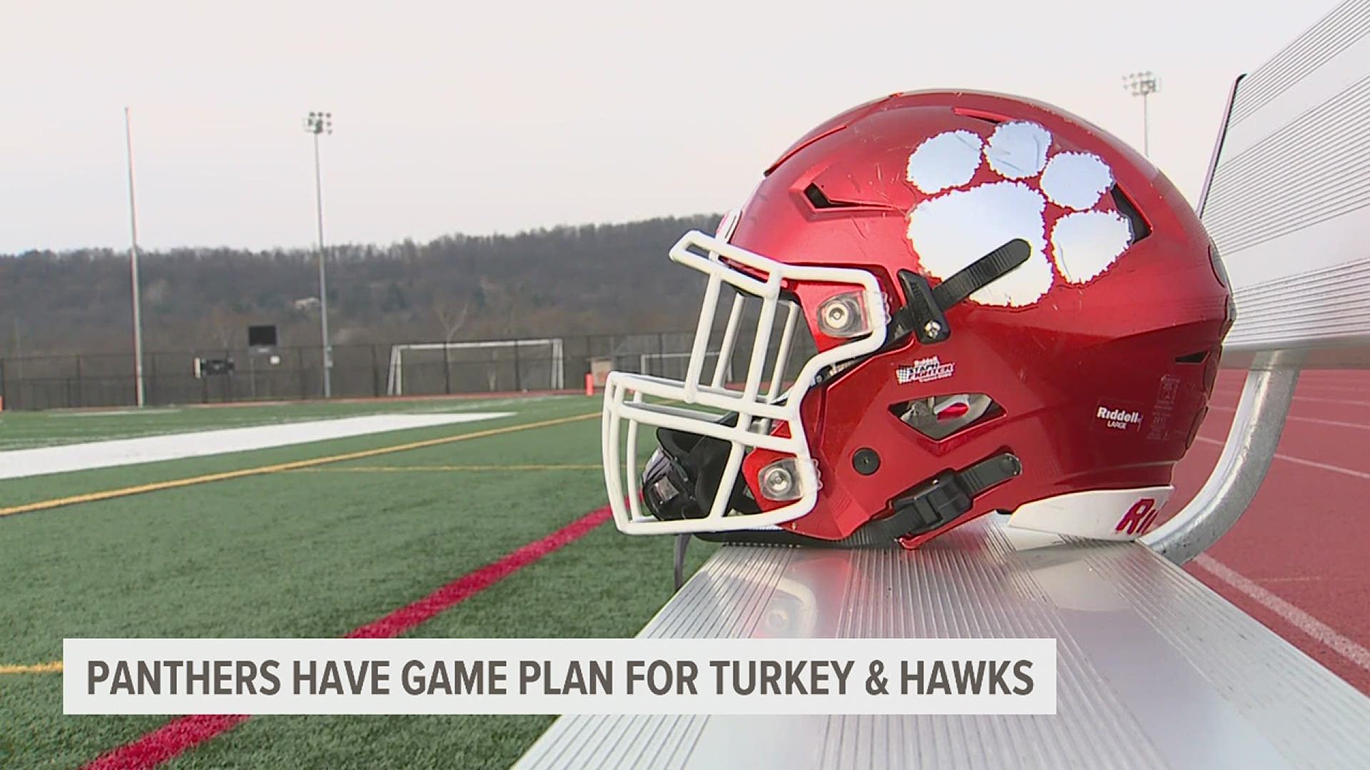 Before talking about the game plan for the Hawks on Saturday, we asked the Panthers about their game plan for turkey day.