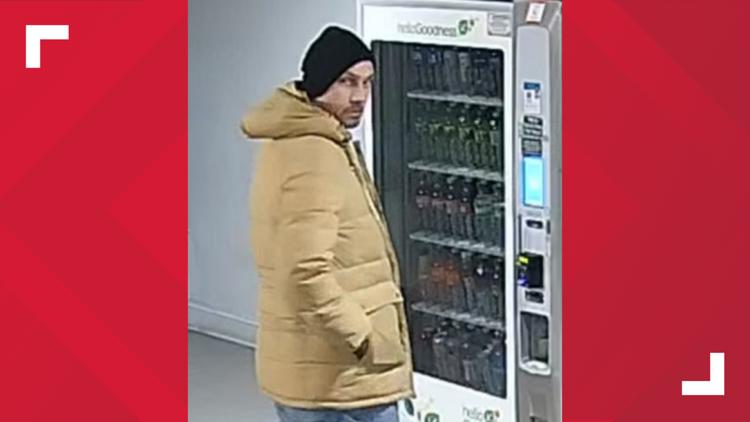 Police seek help identifying suspect in attempted vending machine theft ...