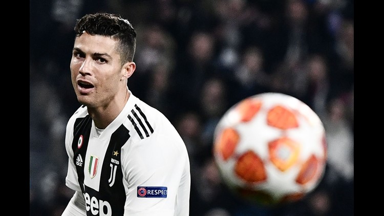 Champions League soccer: Juventus' Cristiano Ronaldo ruled out vs